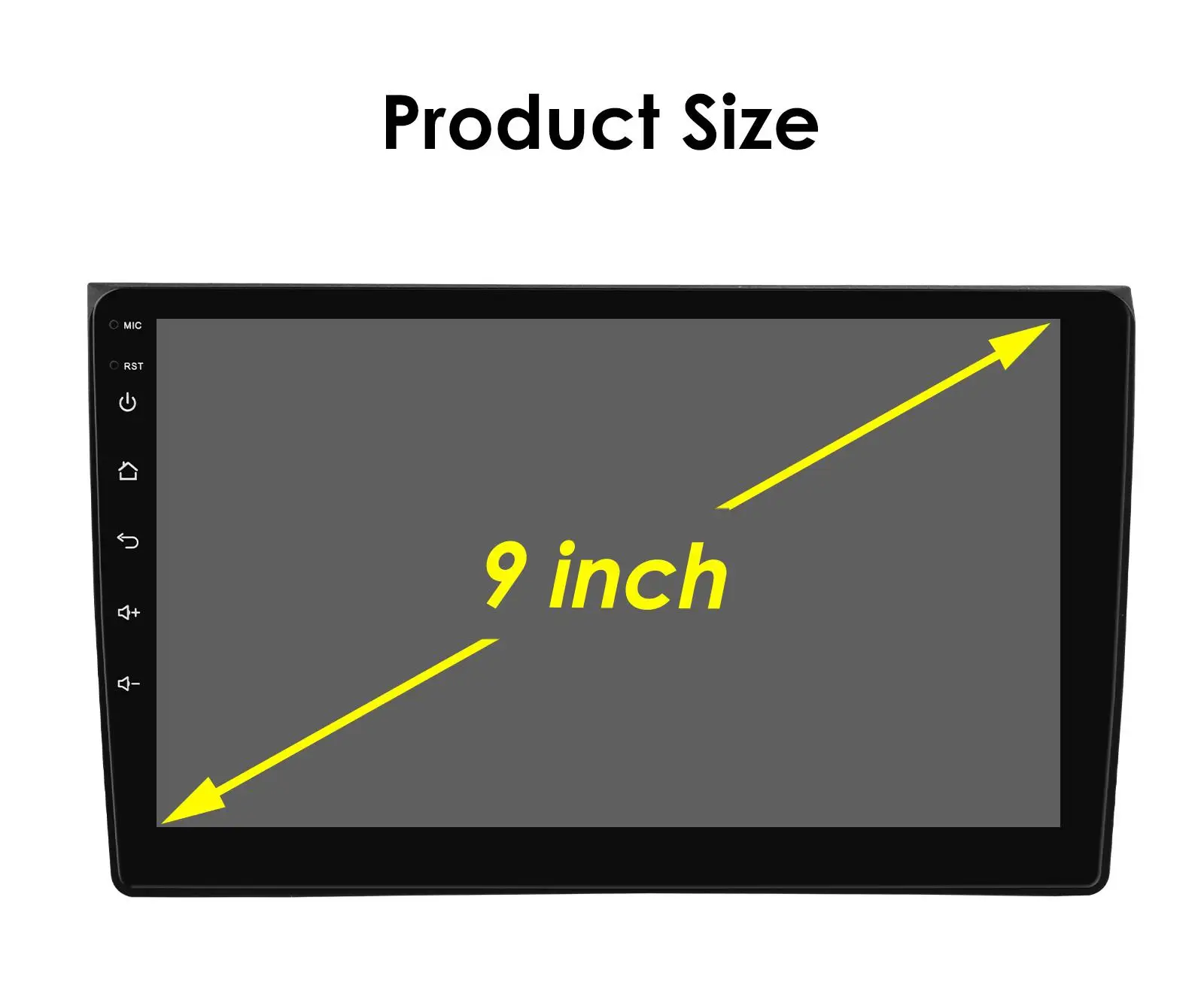 Hizpo 2Din 9inch Android13 Car Radio for Audi A3 8P 2003 - 2013 GPS RDS DSP CarPlay Android Auto 4G BT UI8581 Intelligent System