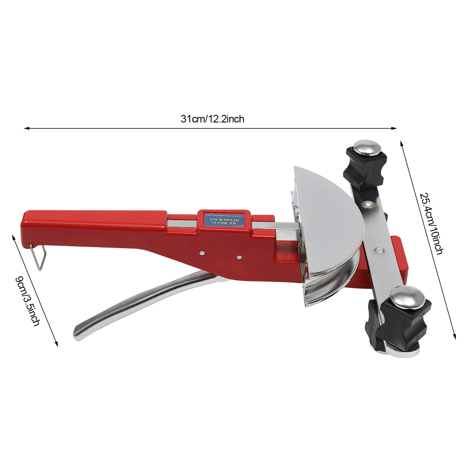 Hand Pipe Bending Machine Set 6-22 mm Up to 90° Pipe Cutter Repair Tools