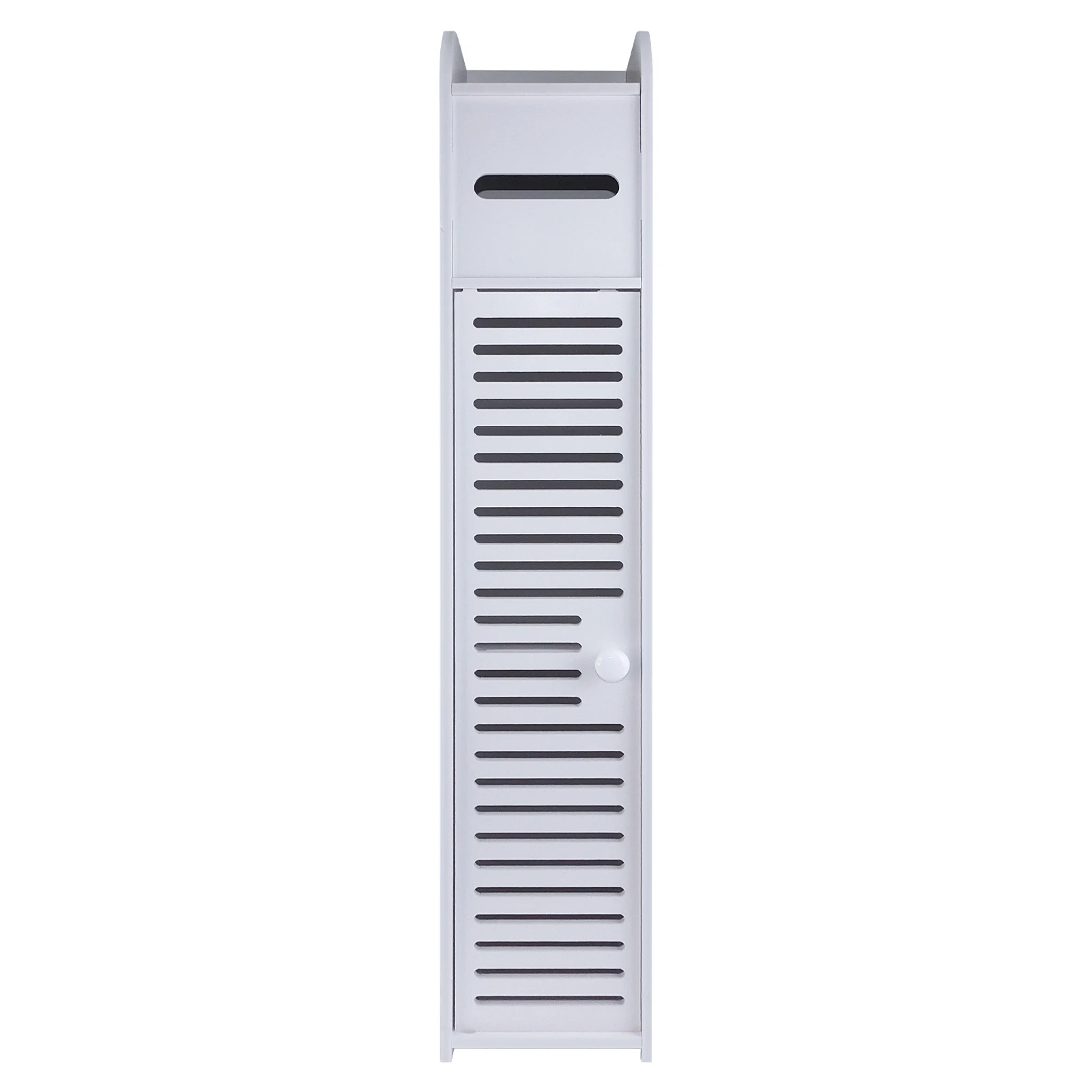 Bathroom Cabinet Bedroom Cabinet Bathroom Storage Cabinet White Tall Slim Shelf Cabinet Living Room Storage Riser