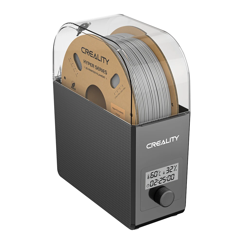 Creality Filament Dryer Box 2.0 360° Hot-air Heating 1.75mm and 2.85mm Filaments Support 24 Hours Timer Real-time Humidity