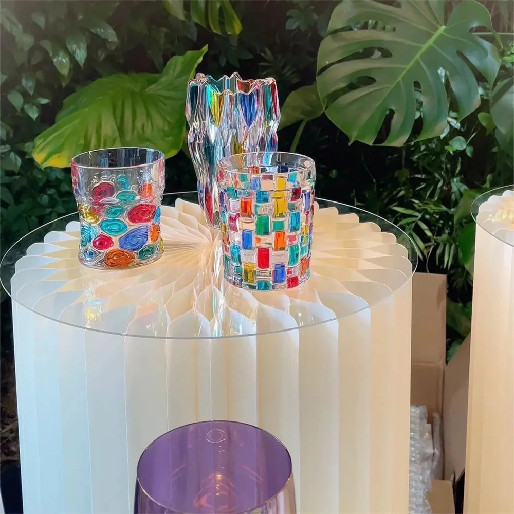 Folding Honeycomb Paper Roman Column Wedding Birthday Party Props Window Display Stand Banquet Dessert Table Ramadan Decorations