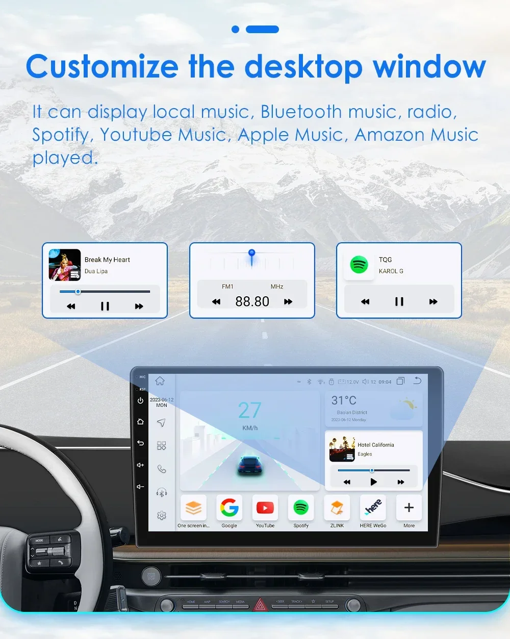7" Hizpo 2Din Android Auto Car Radio or Audi A4 2002 - 2007 S4 RS4 B6 B7 B8 GPS Navigation 4G BT RDS DSP CarPlay UI7862