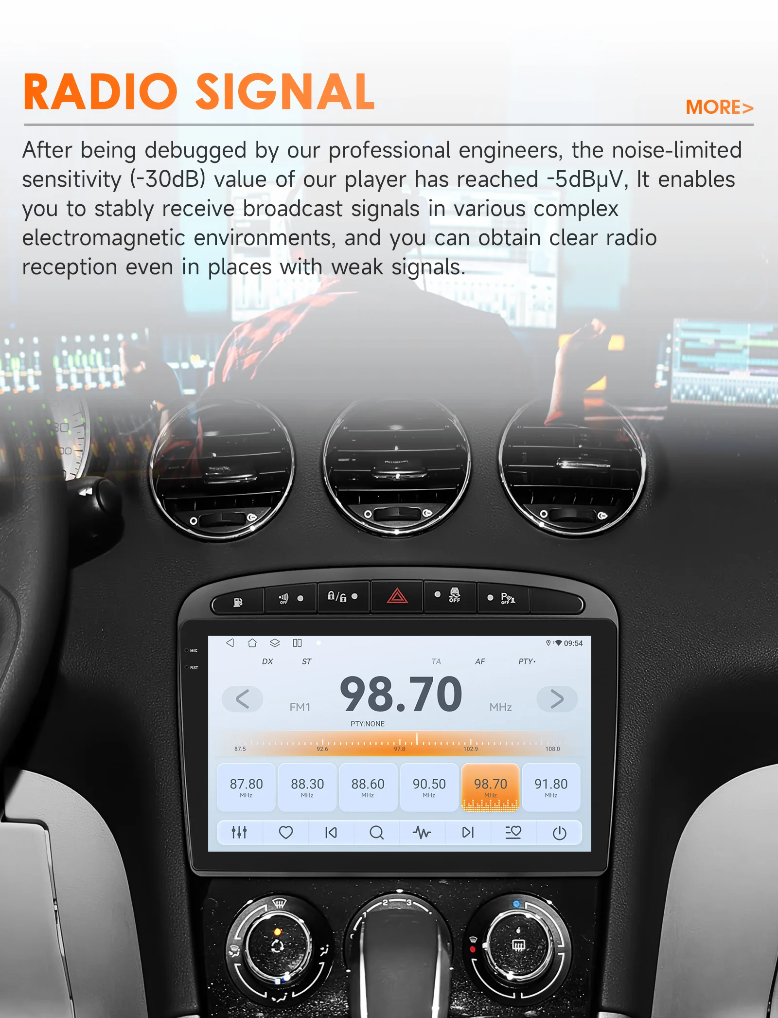 2Din Carplay Android 13 Car Radio For Peugeot 408 Peugeot 308 308SW Car Multimedia Player Intelligent Screen autoradio 4G 6115