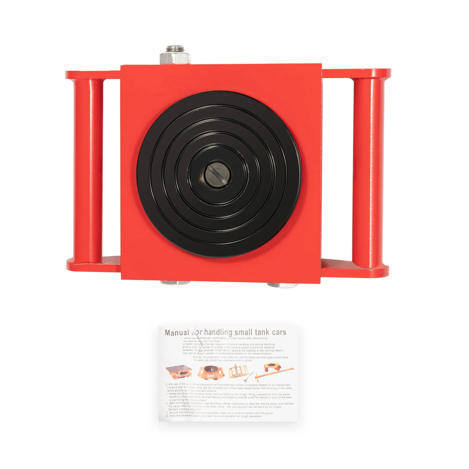 6T 13200lbs Industrial Roller Handling Machine, Equipped With High-Performance Steel Cover, Dolly Scooter, Handling Vehicle