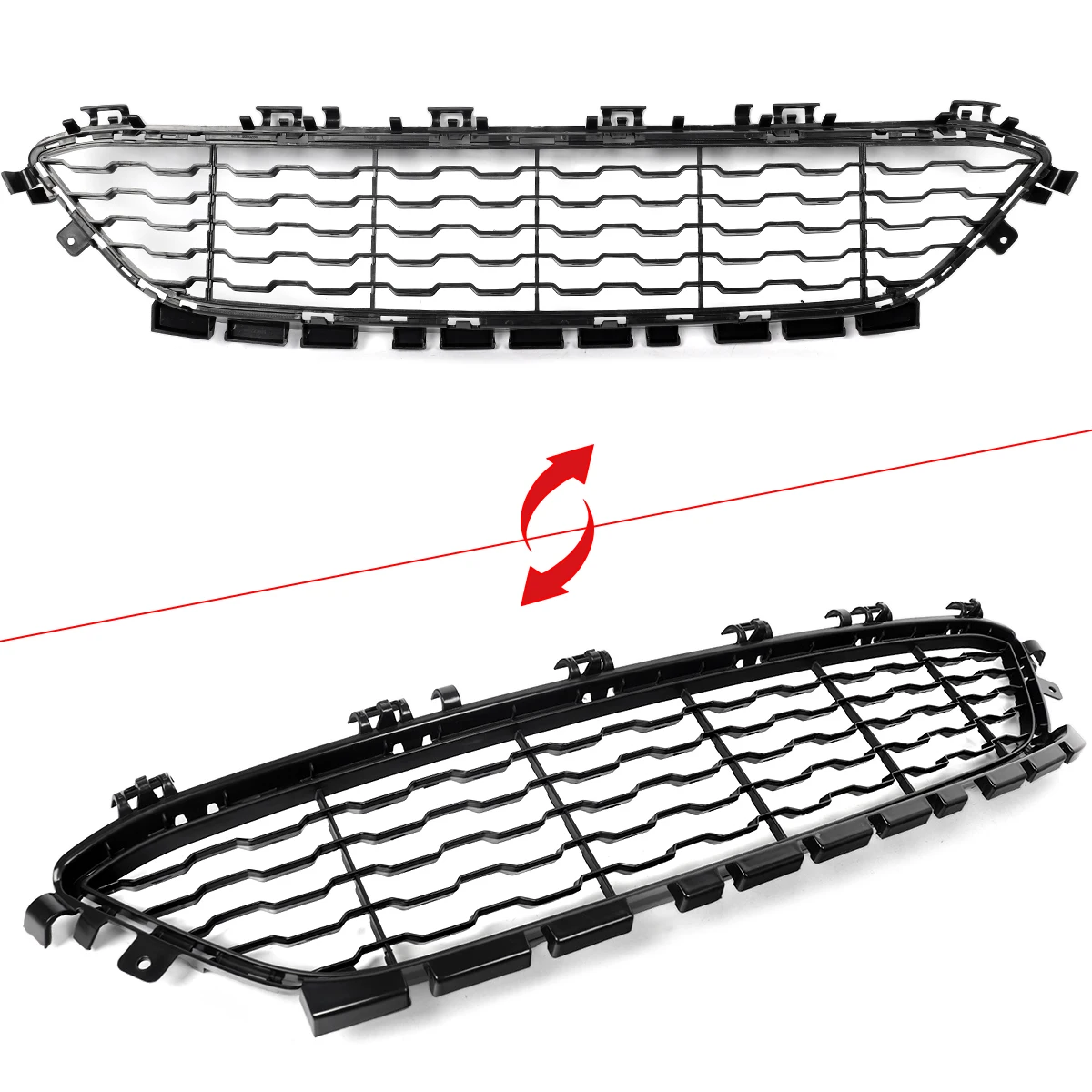 Bodykit Set for BMW 1 Series F20 2015-2019 LCI Coneversion MT Style Front Splitter Rear Bumper Diffuser Lip Fog Light Grille