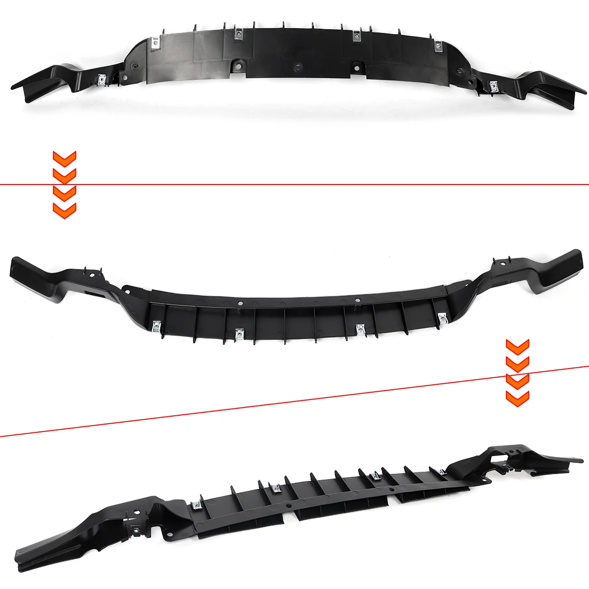 Bodykit Set for BMW 1 Series F20 2015-2019 LCI Coneversion MT Style Front Splitter Rear Bumper Diffuser Lip Fog Light Grille