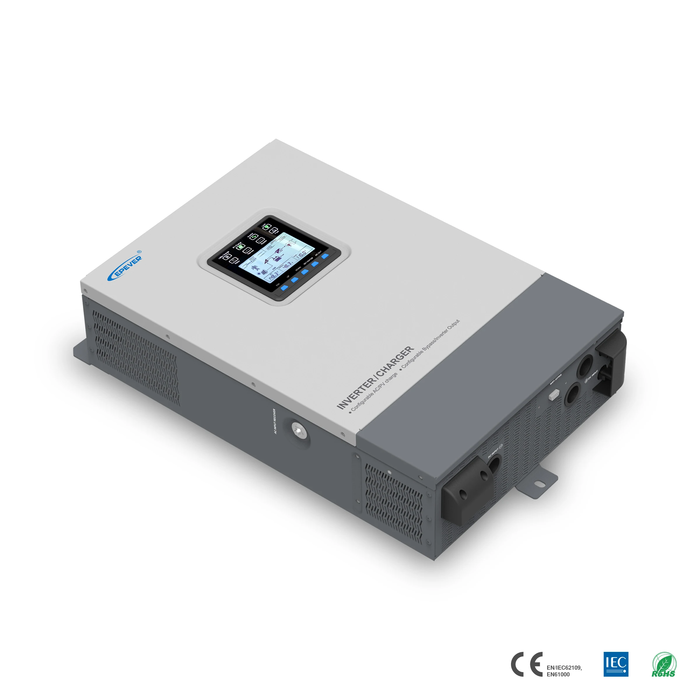 EPever UPower Inverter UP-HM series 3KW 5KW Solar Inverter 3000w 5000w dc 24v 48v to AC 220v 230v UP3000-HM10022 UP3000-HM5042