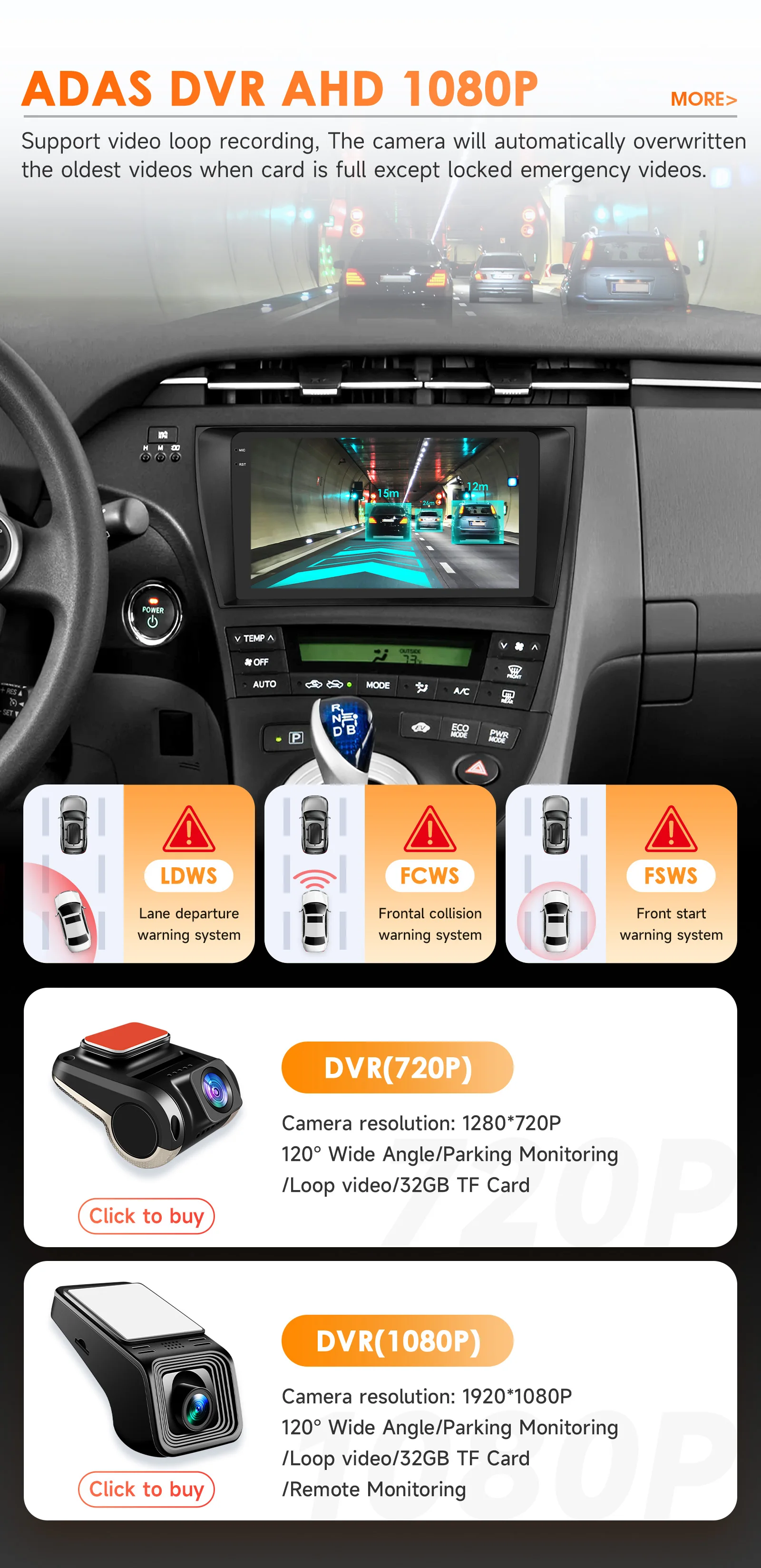 Hizpo 8 Core Android 14 Car Radio For Toyota Prius 3 2009 - 2015 Multimedia Video Player Navigation Stereo GPS Carplay 4G WIFI