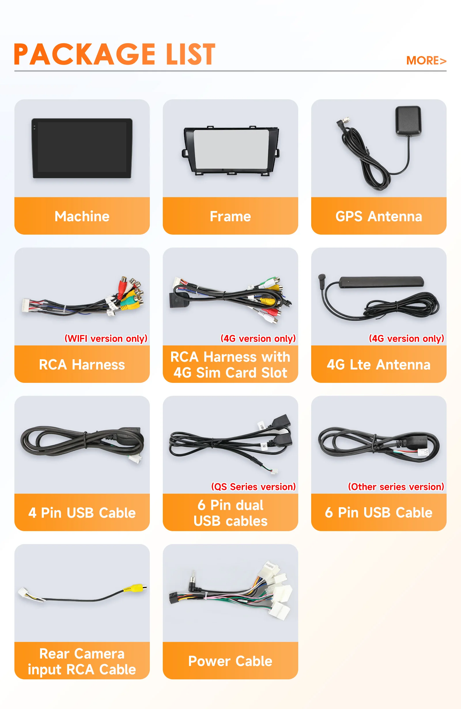 Hizpo 8 Core Android 14 Car Radio For Toyota Prius 3 2009 - 2015 Multimedia Video Player Navigation Stereo GPS Carplay 4G WIFI