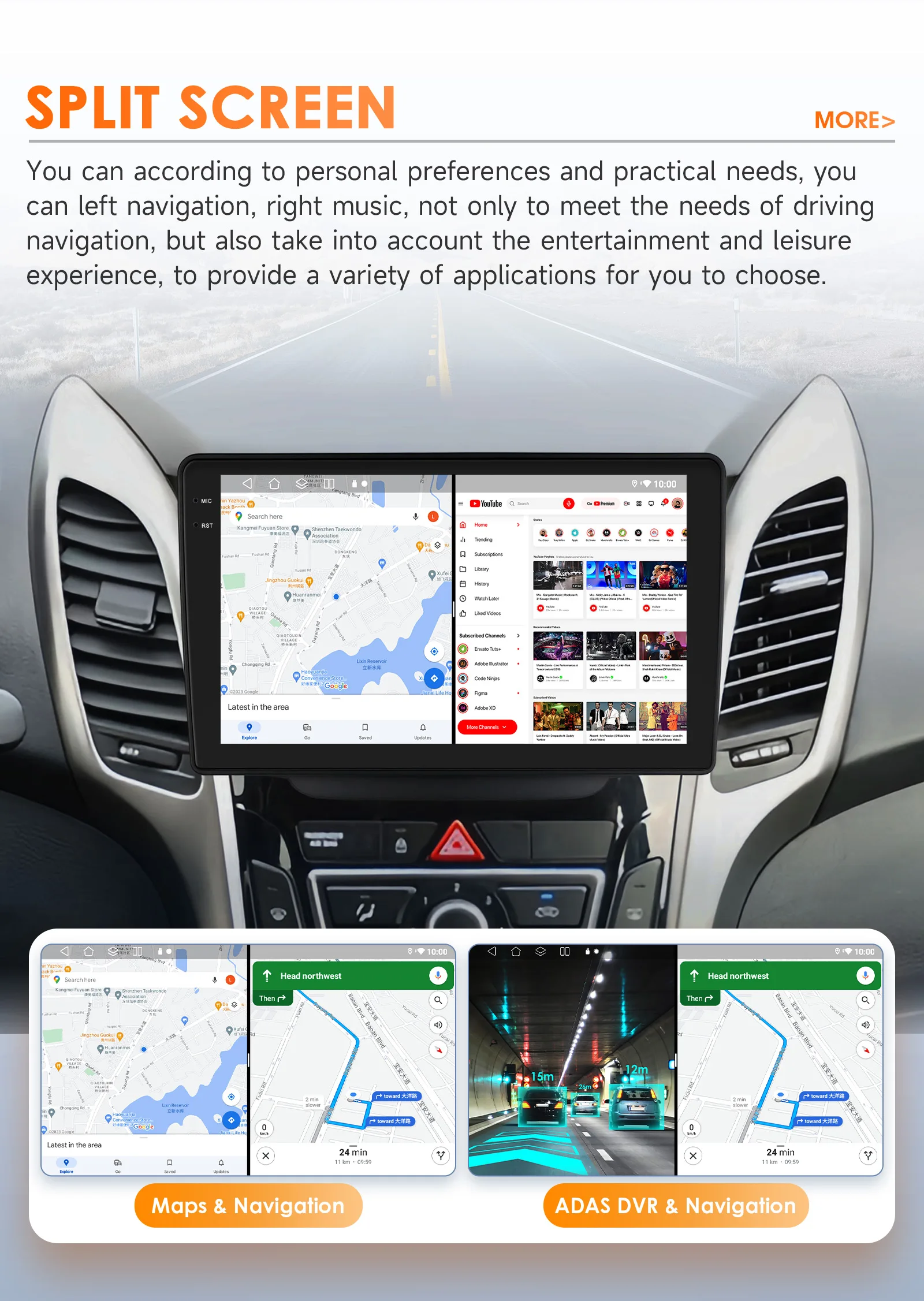 Hizpo Android 14 Car Radio For Hyundai i30 Grand Elantra Grant 2011 2012 2013 2014 2015 2016 2017 Carplay Multimidia Video GPS