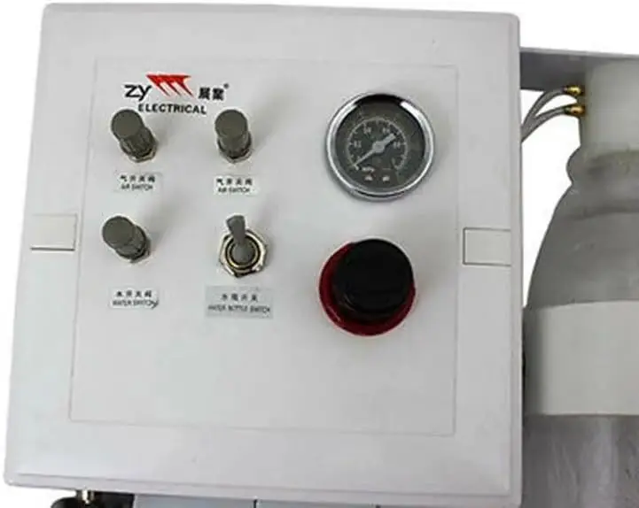 Unidad De Suministro portátil Con Compresor De Aire Y Turbina Para Aplicaciones Flexibles, Incluye depósito De Agua De 600 ml