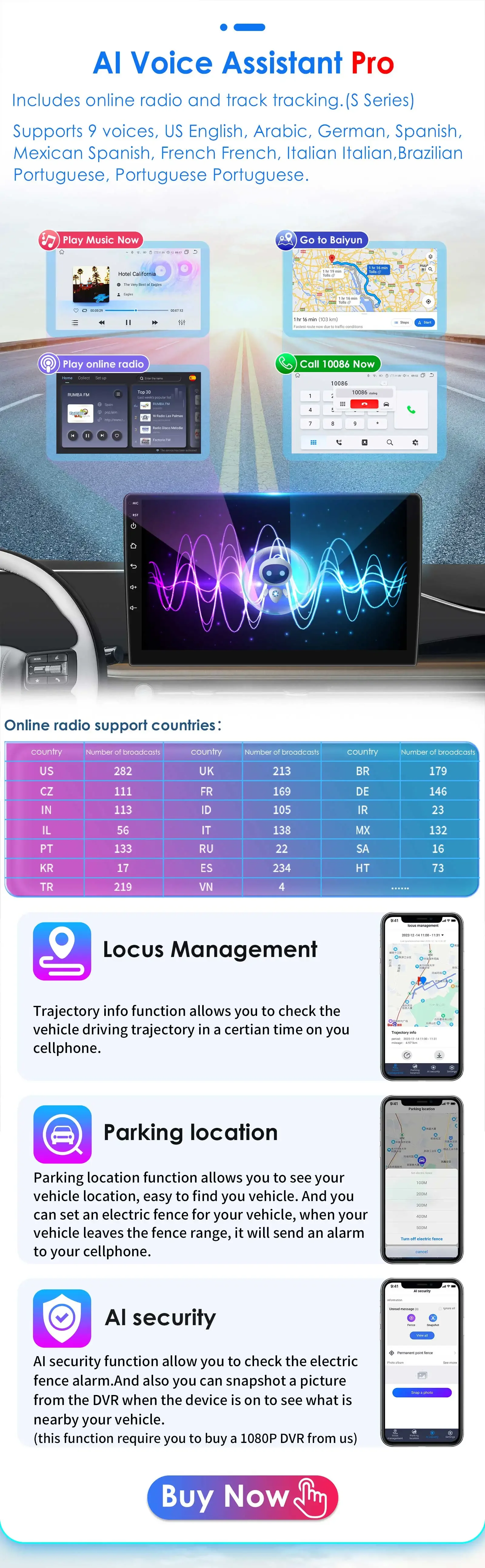 9" Hizpo 2Din Android14 Car Radio for Renault Kadjar 2015 - 2019 DSP RDS GPS Navigation Auto 4G BT CarPlay UIS7862 Multimedia