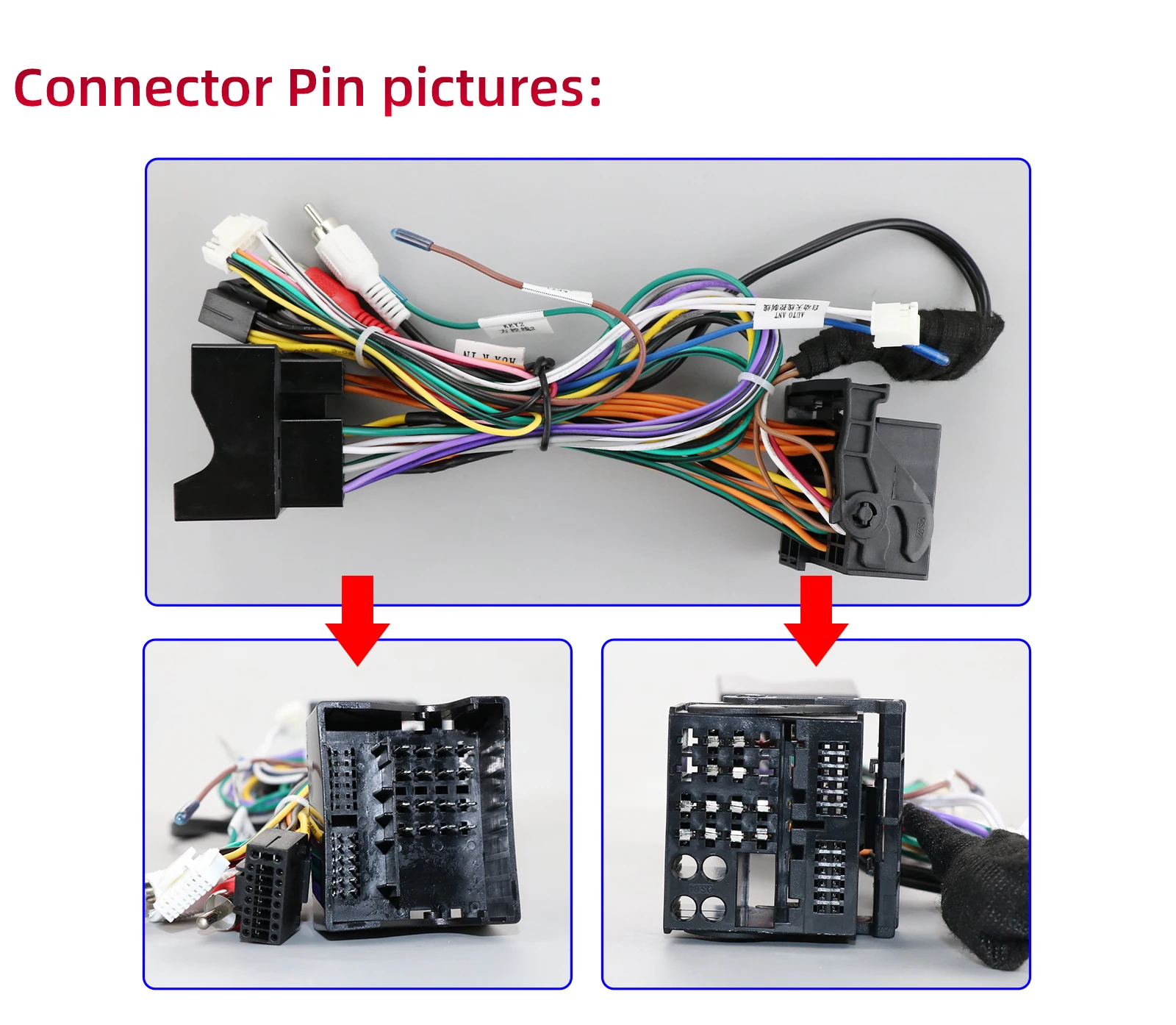 Hizpo 2Din Android13 Car Radio for Peugeot 407 CC SW 2004 - 2011 Wireless Android Auto CarPlay GPS RDS DSP 4G BT SWC UI8581