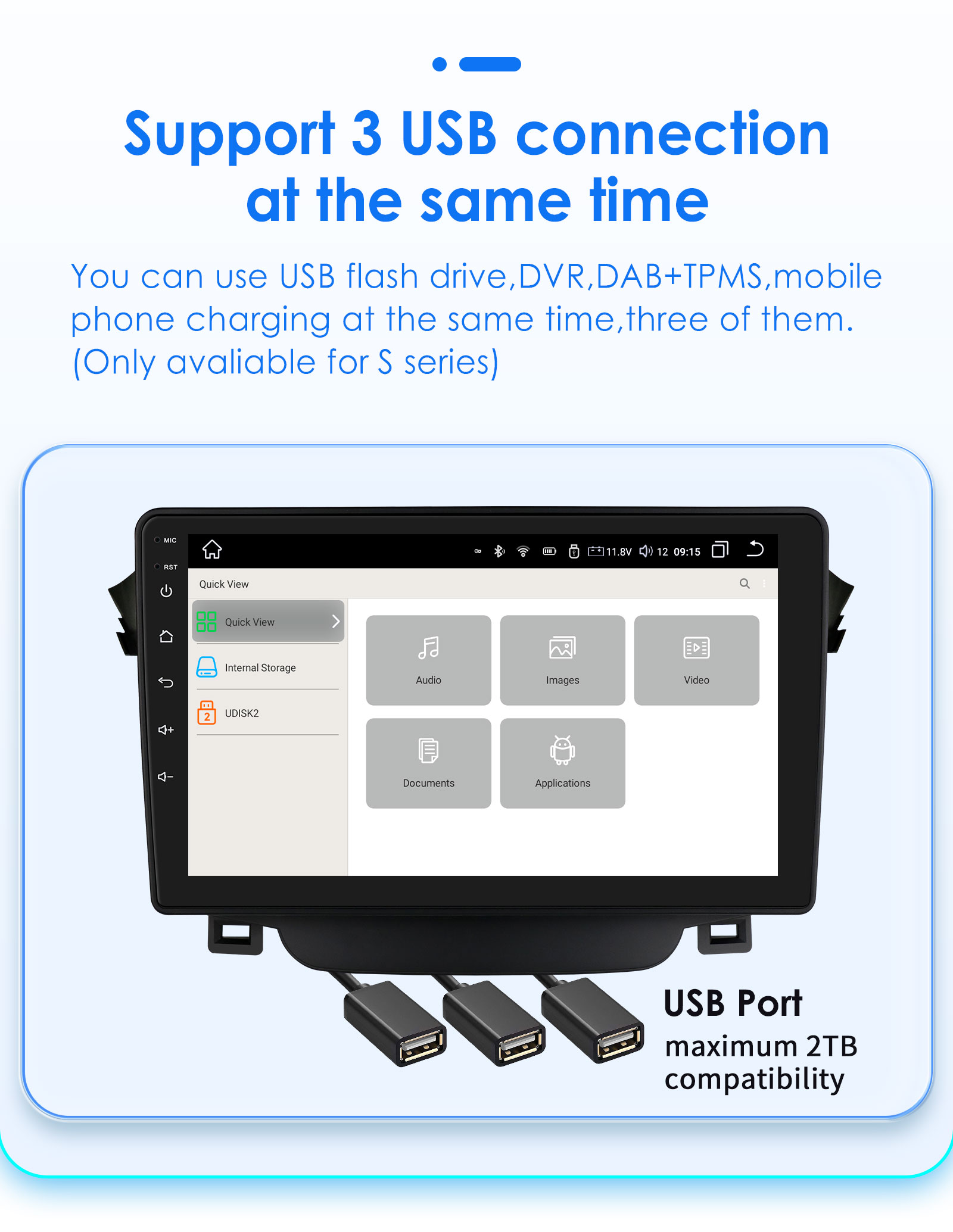 Hizpo 2Din 9inch Android Auto Car Radio for Hyundai i30 Elantra GT 2011- 2017 Navigation GPS DSP RDS BT 4G SWC CarPlay
