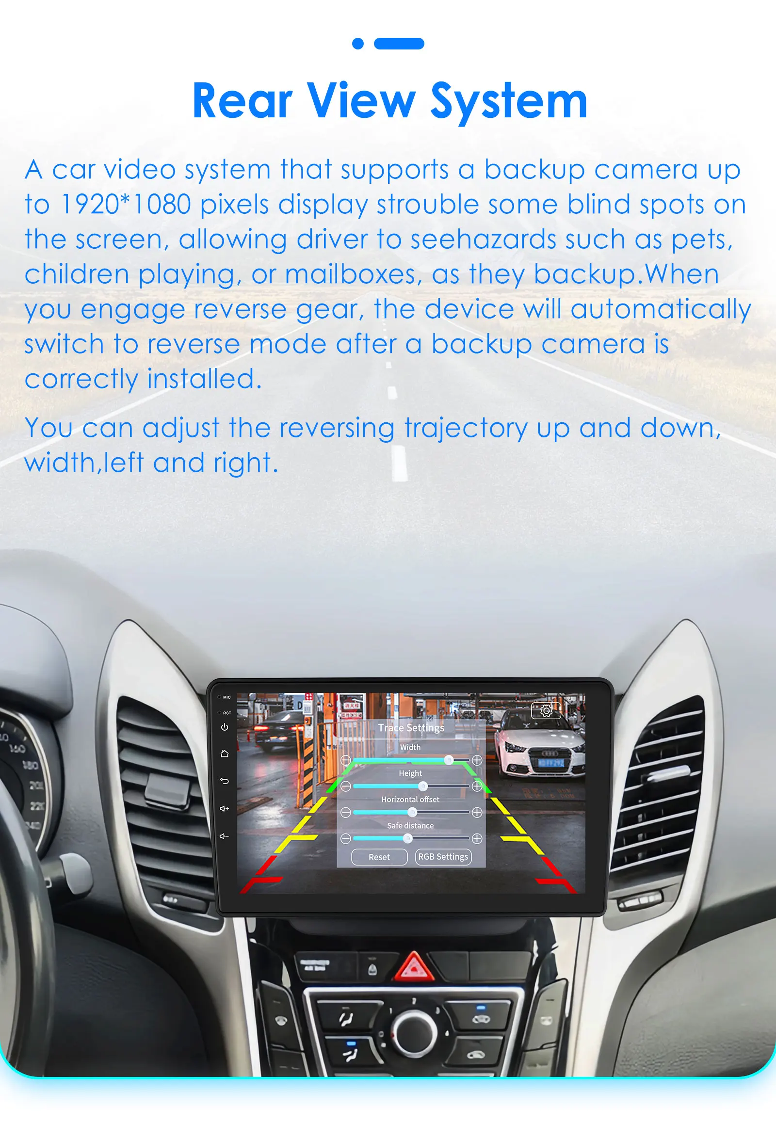 Hizpo 2Din 9inch Android Auto Car Radio for Hyundai i30 Elantra GT 2011- 2017 Navigation GPS DSP RDS BT 4G SWC CarPlay