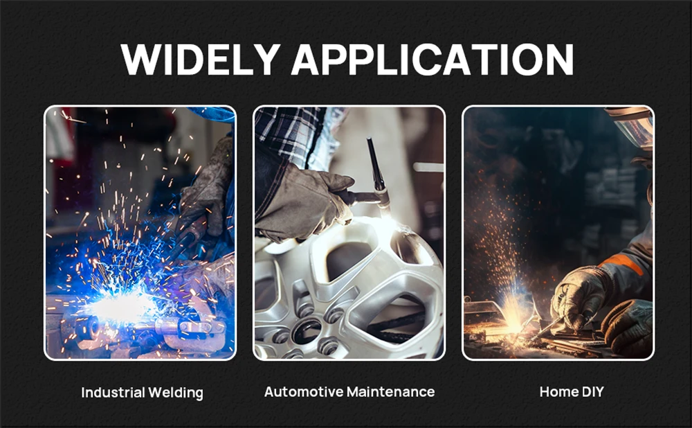 AIXZ 200 Amps 5 in 1 Aluminum Welding Machine AIT200P AC DC Pulse HF TIG Welder IGBT Inverter Hot Start Arc Force Anti-Stick 2T/4T Multifunction Home DIY Welders for Stainless Steels Aluminum Copper