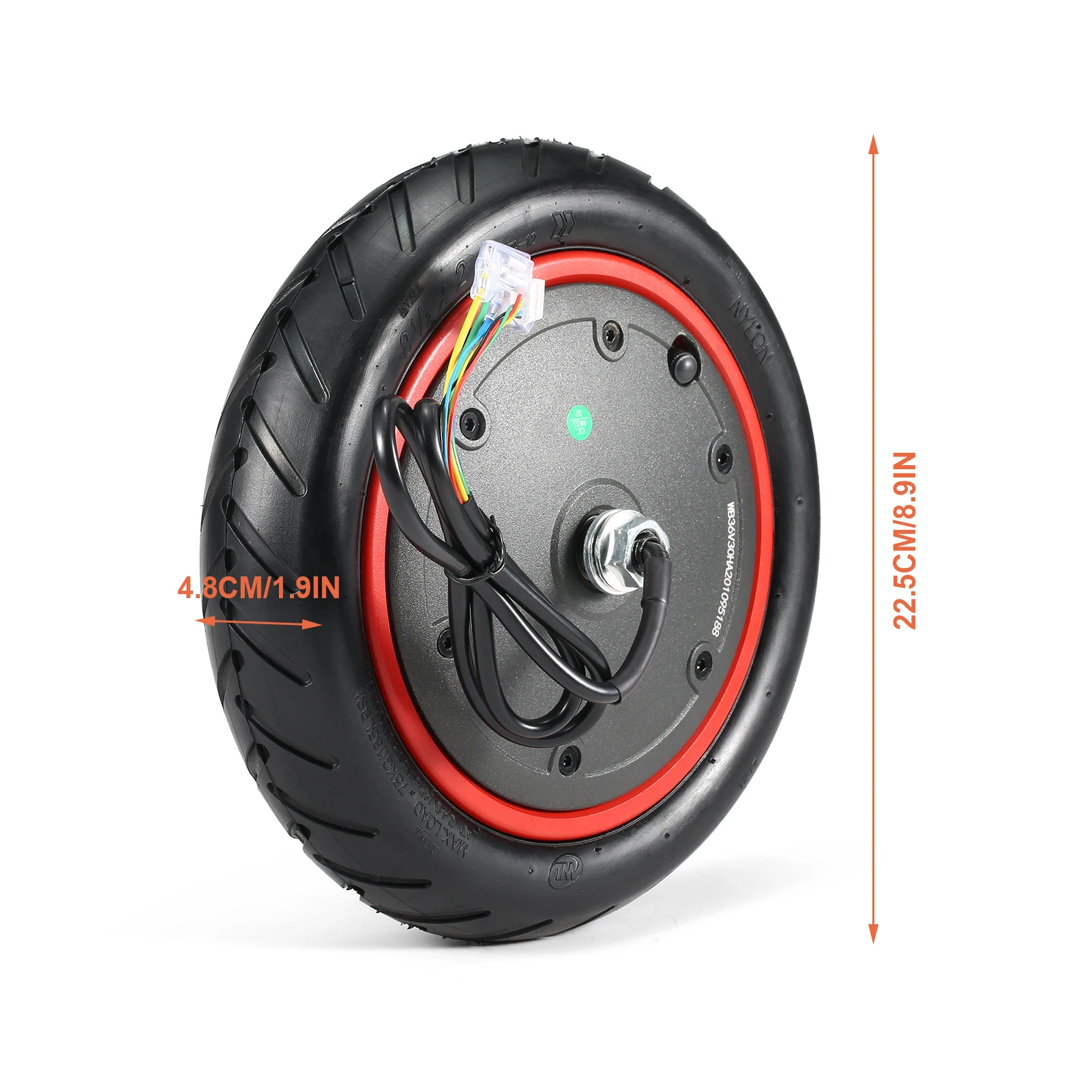 36V 350W Engine Motor Replacement for Xiaomi M365 Pro Electric Scooter Motor Wheel Scooter Accessories Replacement of Driving