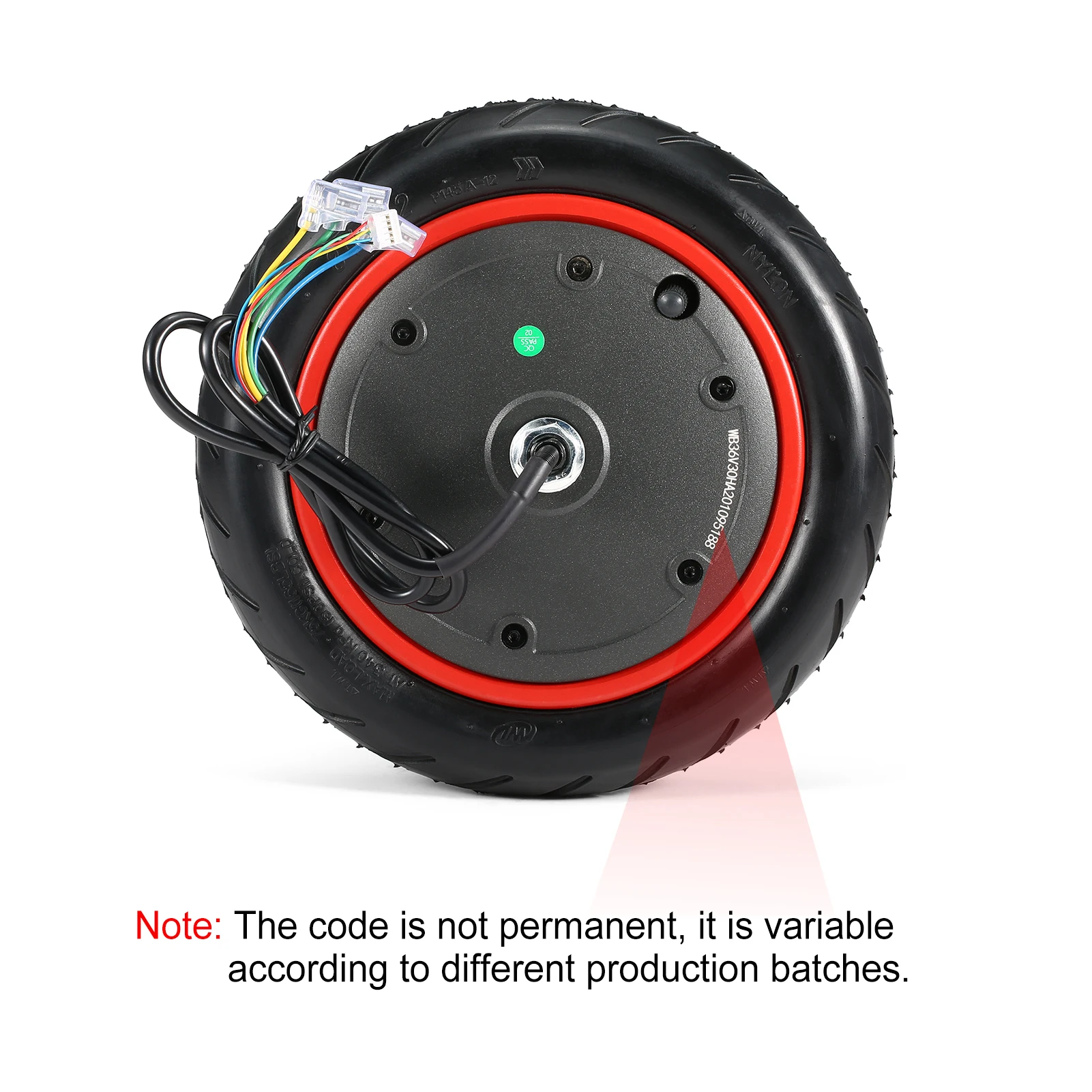 36V 350W Engine Motor Replacement for Xiaomi M365 Pro Electric Scooter Motor Wheel Scooter Accessories Replacement of Driving