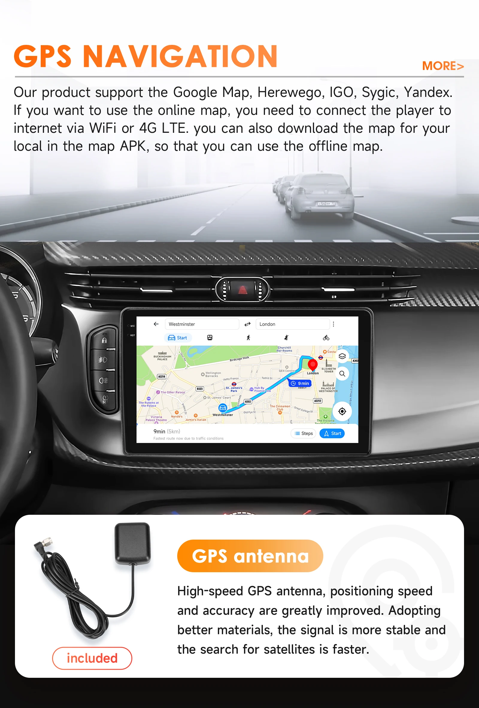 Hizpo AI Voice Android Auto Radio for Alfa Romeo Giulietta 2015 -2018 Carplay Car Multimedia Video RDS GPS No 2din Autoradio DSP