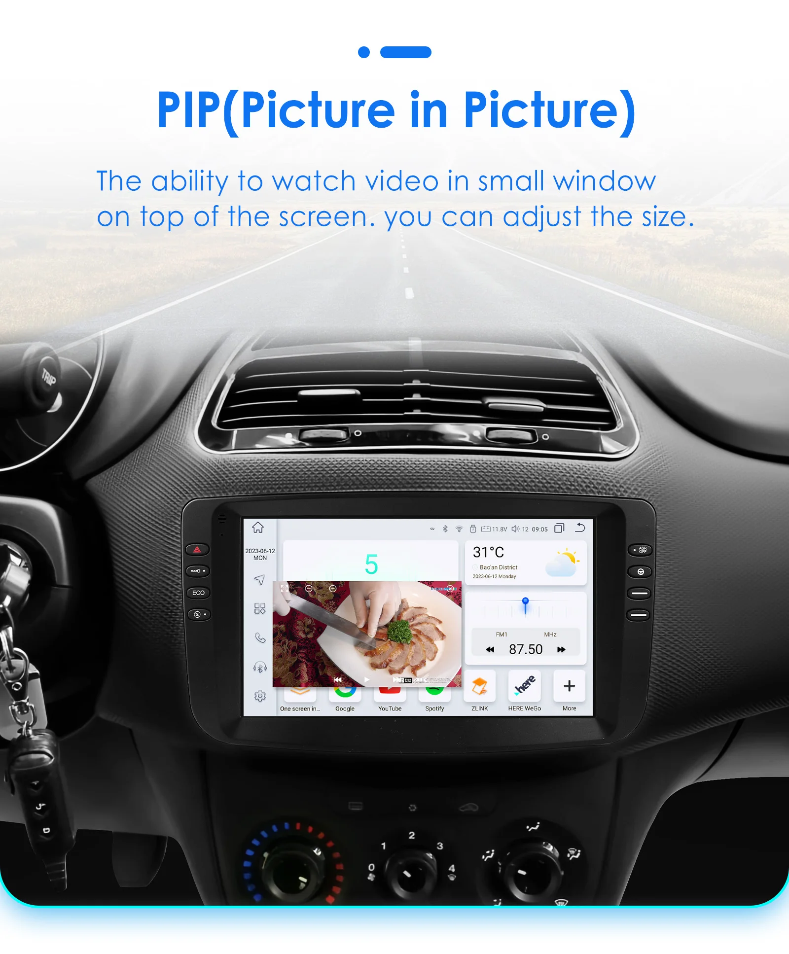 2Din Android 13 Car Radio For Fiat Linea Punto EVO 2012-2015 Car Multimedia GPS 4G Carplay Intelligent Screen autoradio 360Cam