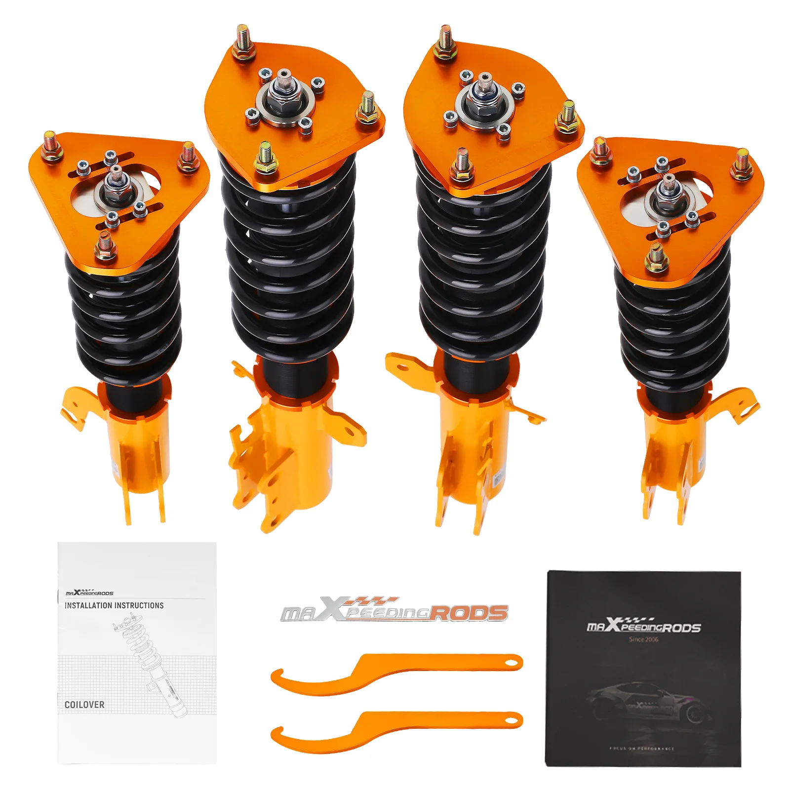 Suspension Coil Spring Kit For Toyota Celica FWD 11.1993.11-1999.08 Lowering Adjustable Coils Set Front Rear