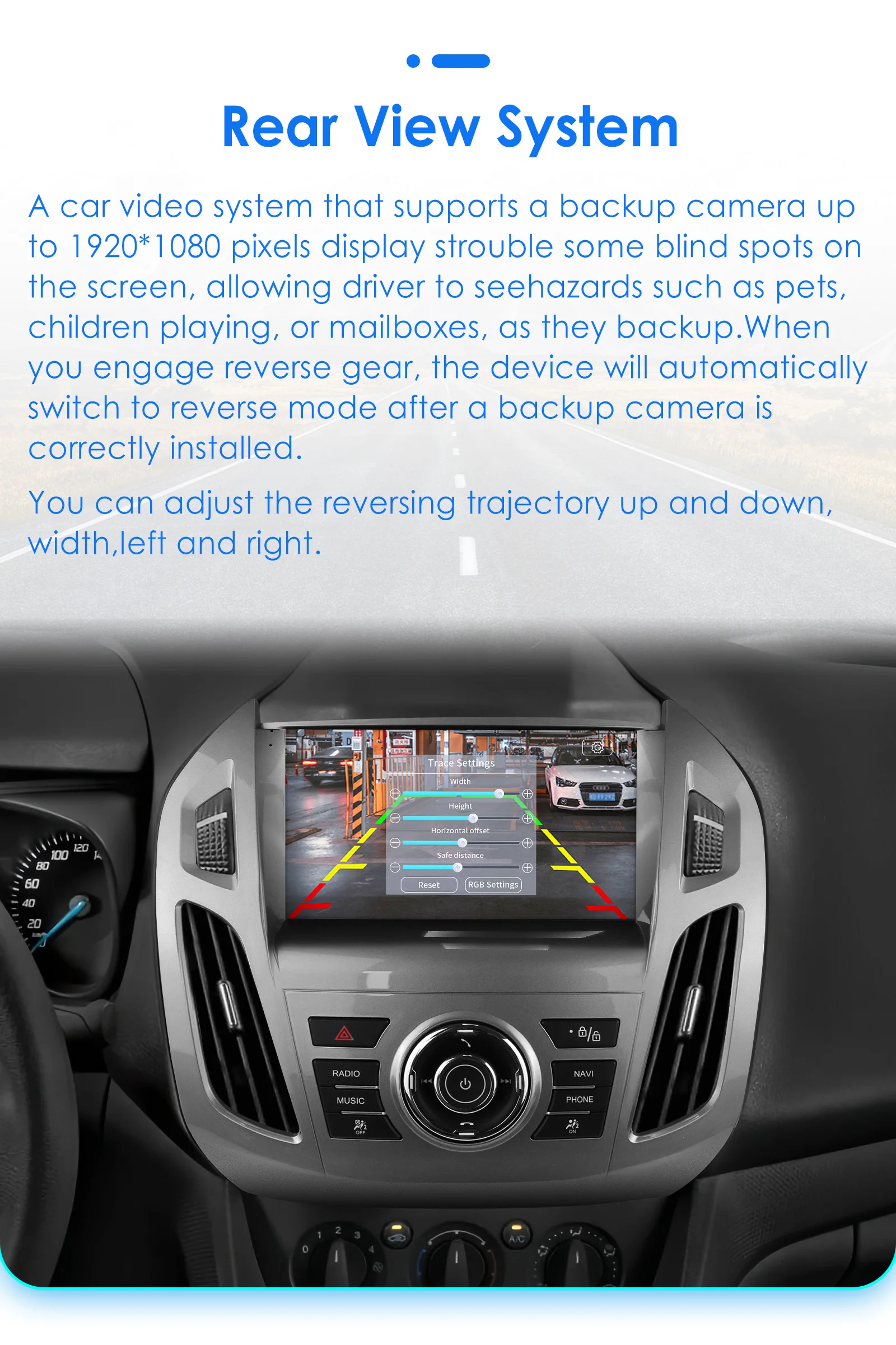 9" Hizpo 2Din CarPlay Android Auto Car Radio for Ford Transit Tourneo Connect 2013 - 2018 UI7862 Multimedia 4G RDS DSP GPS Navi