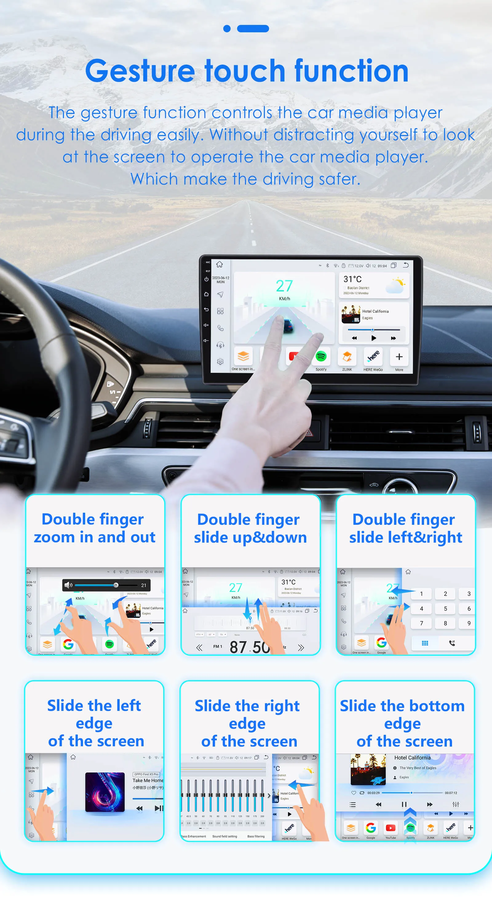 Hizpo 2Din 10.1inch Android Auto Car Radio for Renault Arkana Duster HM 2 2019 - 2021 4G BT CarPlay SWC GPS RDS DSP 360° CAM