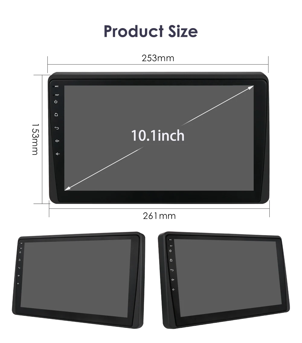 Hizpo 2Din 10.1inch Android Auto Car Radio for Renault Arkana Duster HM 2 2019 - 2021 4G BT CarPlay SWC GPS RDS DSP 360° CAM