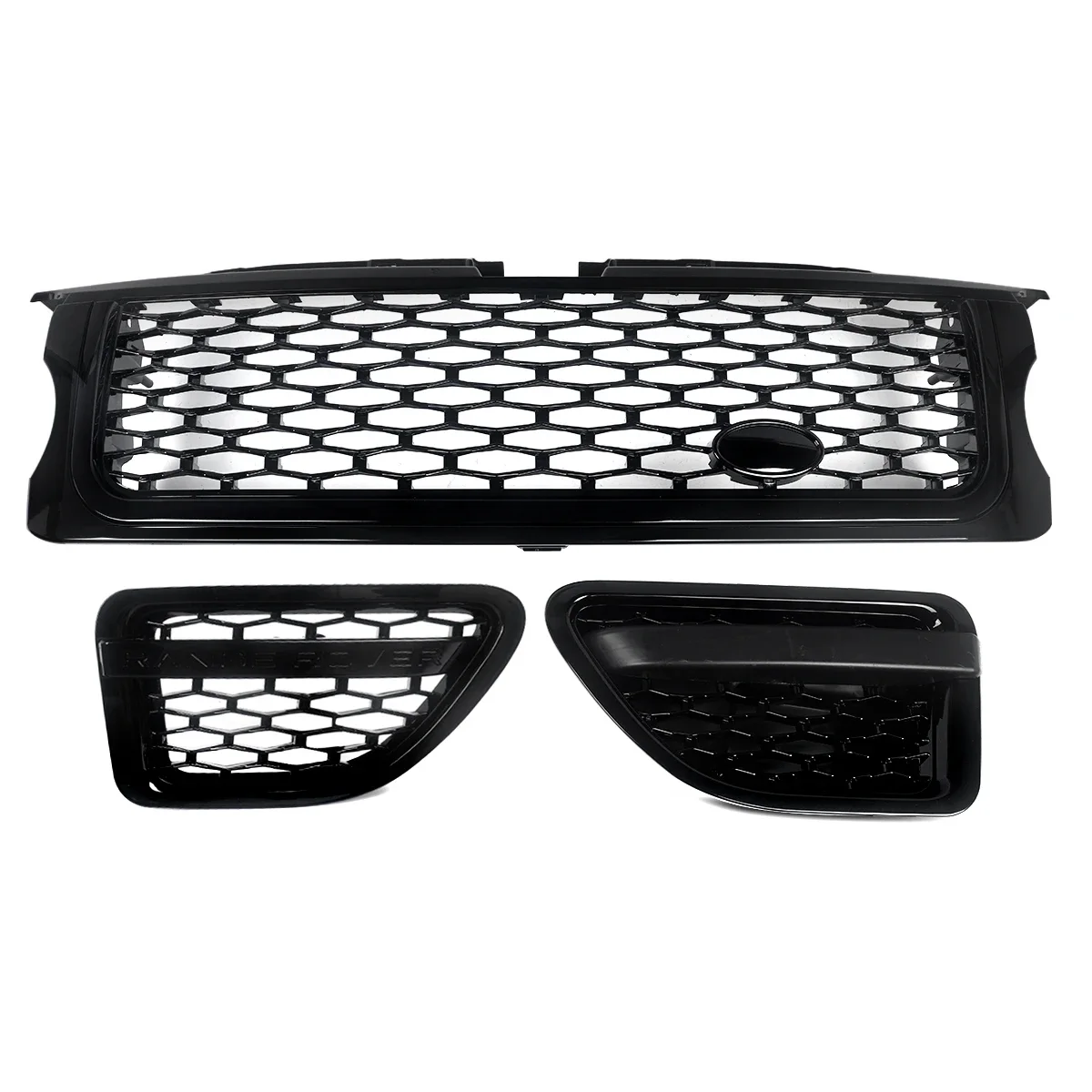 SAIQINGSP Fit Range Rover Sport 2006-2009 Gloss Black ABS Plastic Car Accessories Tools