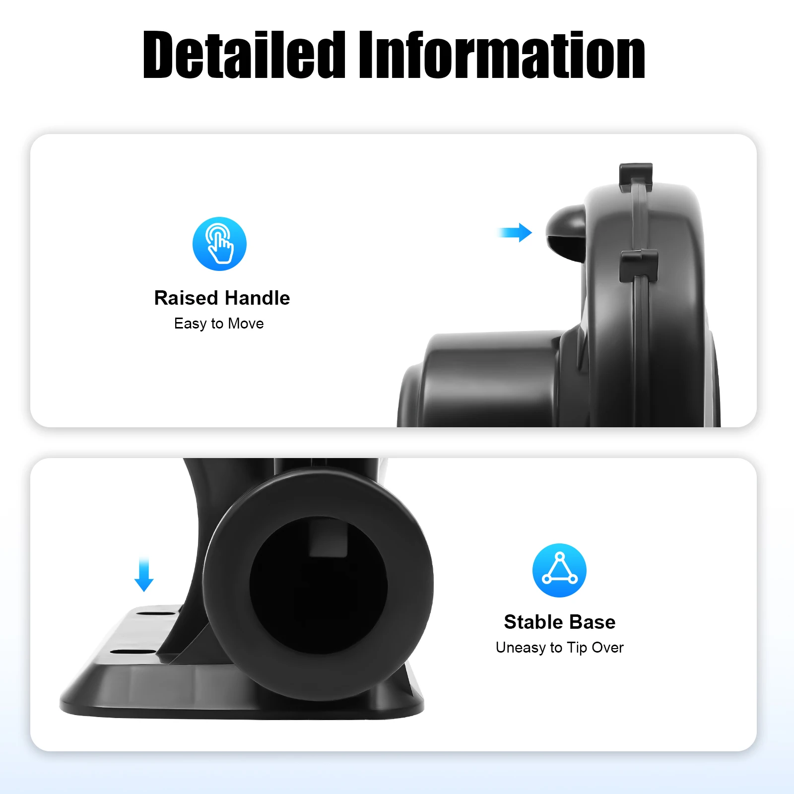 370/250W Air Blower Fan High Pressure Centrifugal Fan Continuous Blower Bouncy Castle Pump