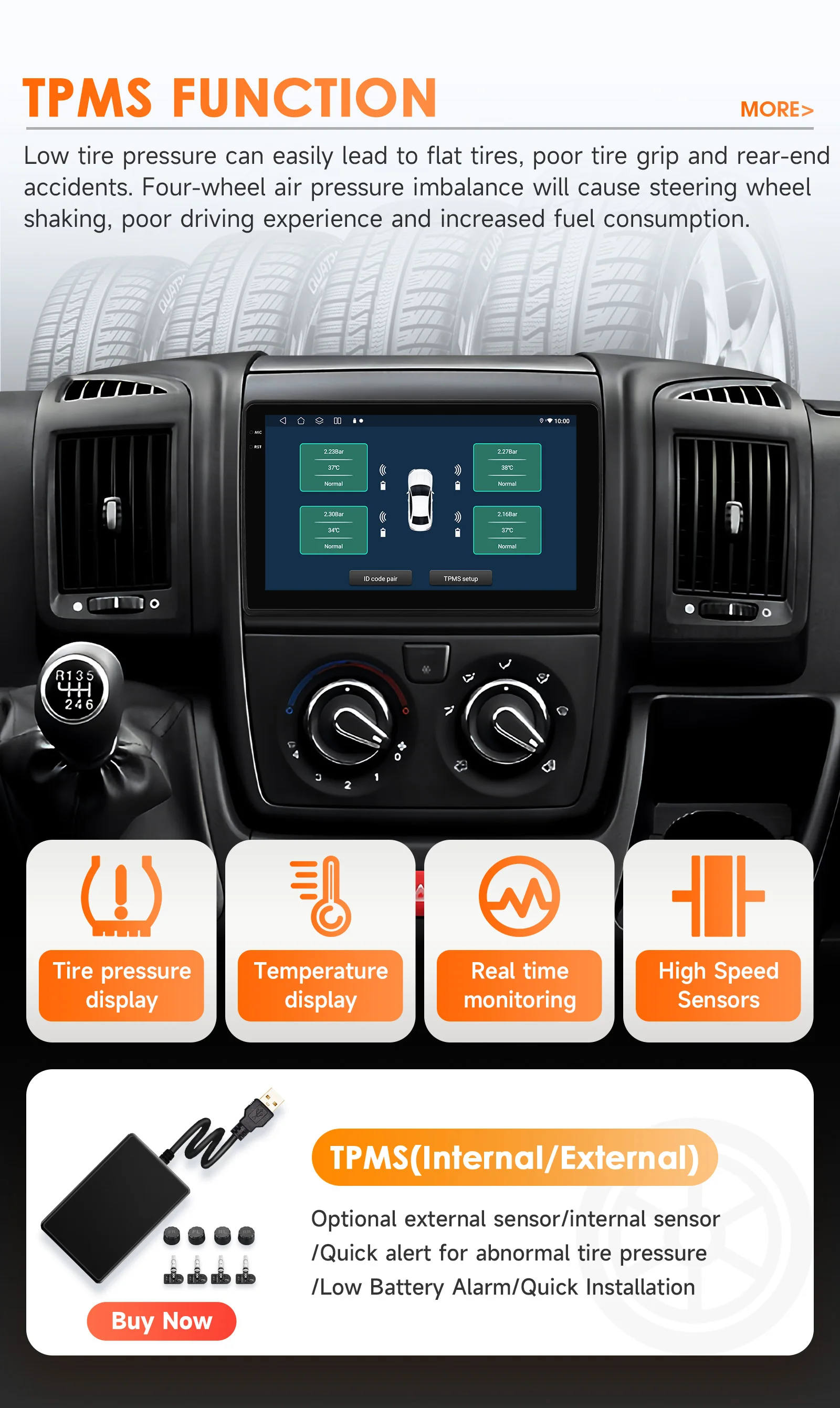 Hizpo 2 Din Android 14 Radio For Fiat Ducato 2006-2015 Carplay Car Multimedia Player Autoradio Navigation Stereo 4G Wifi DSP RDS