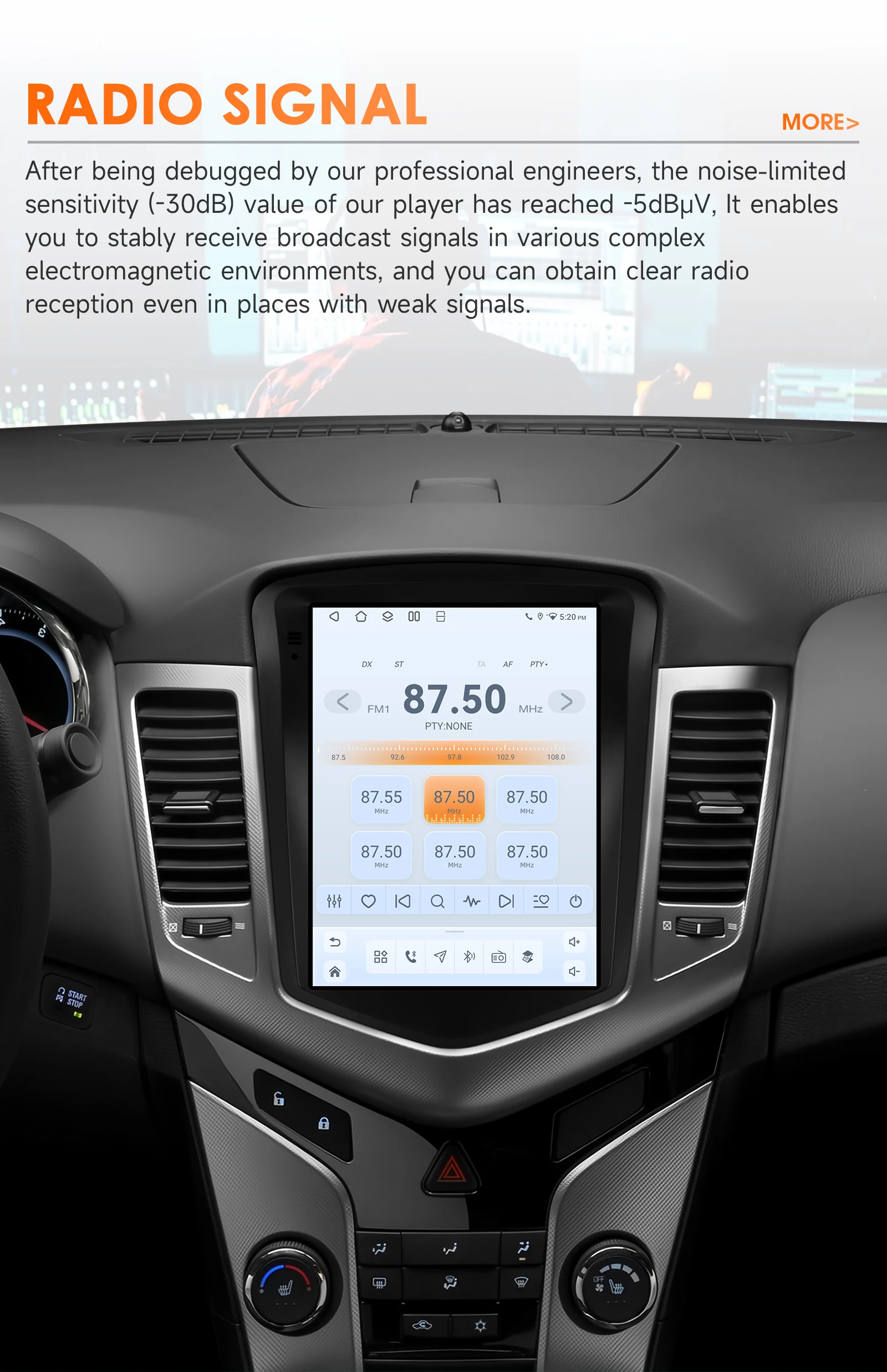 Hizpo 9.7inch Android Car Radio for Volkswagen VW Tiguan 1NF 2007 - 2016 Auto CarPlay 4G BT SWC RDS DSP GPS Snapdragon 6115