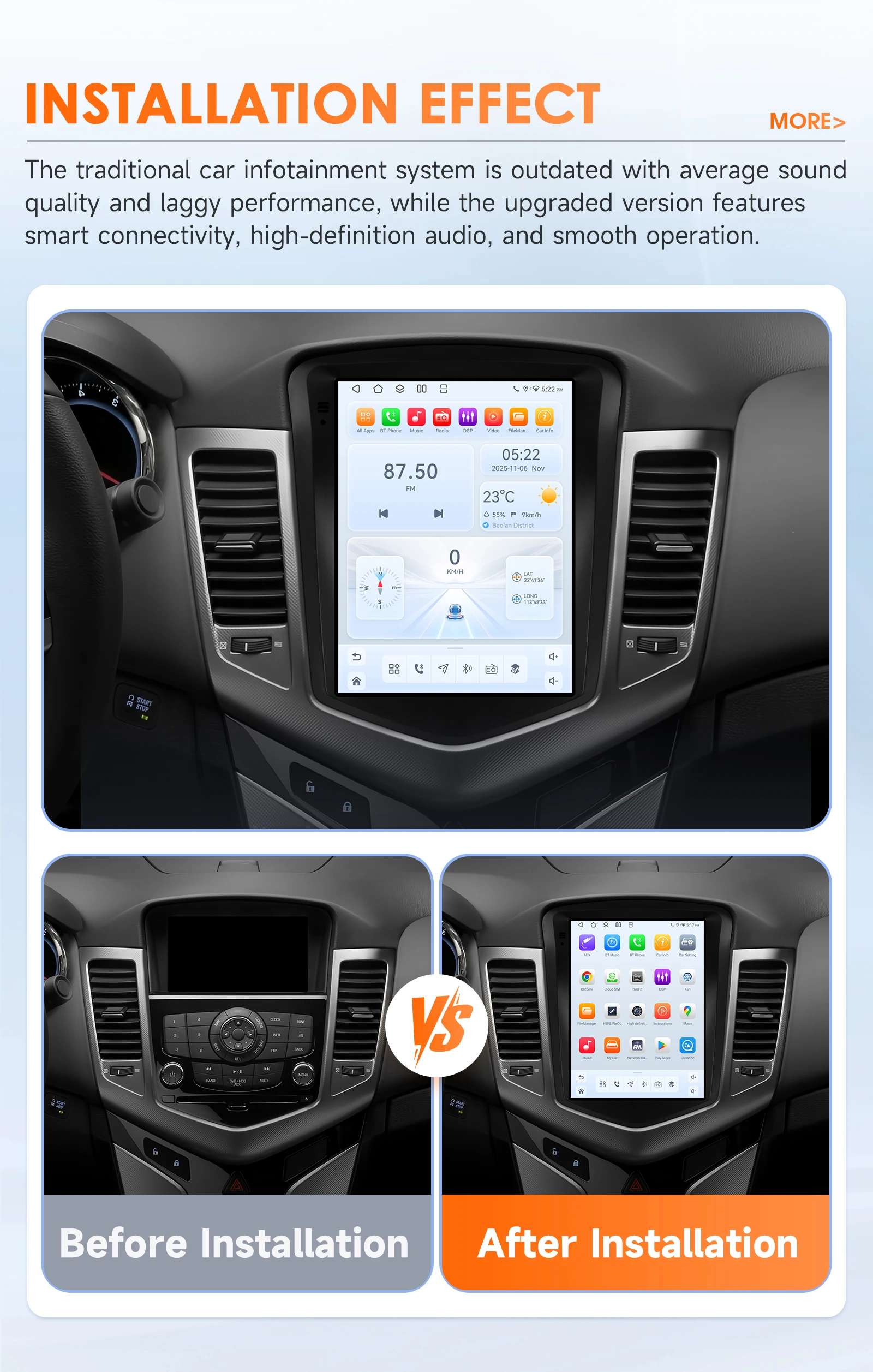 Hizpo 9.7inch Android Car Radio for Volkswagen VW Tiguan 1NF 2007 - 2016 Auto CarPlay 4G BT SWC RDS DSP GPS Snapdragon 6115