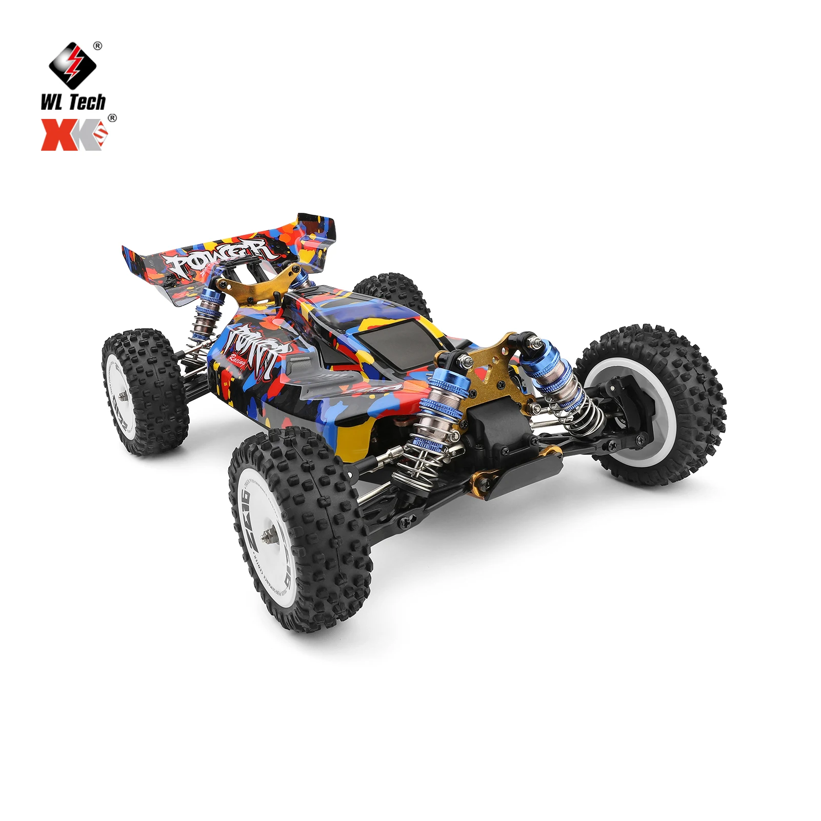WLtoys XKS 124007 Remote Control Car 1/12 2.4GHz 75KM/H High Speed Off Road Trucks Brushless Motor Metal Chassis 4WD Vehicle Rac