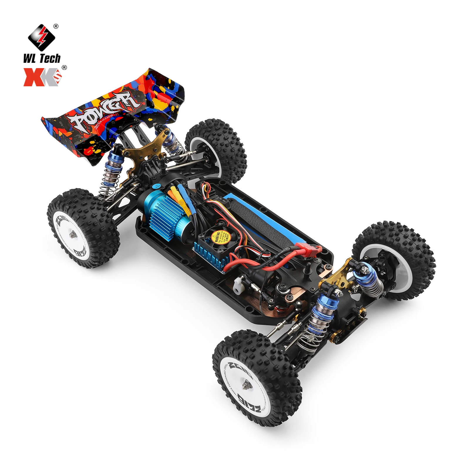 WLtoys XKS 124007 Remote Control Car 1/12 2.4GHz 75KM/H High Speed Off Road Trucks Brushless Motor Metal Chassis 4WD Vehicle Rac