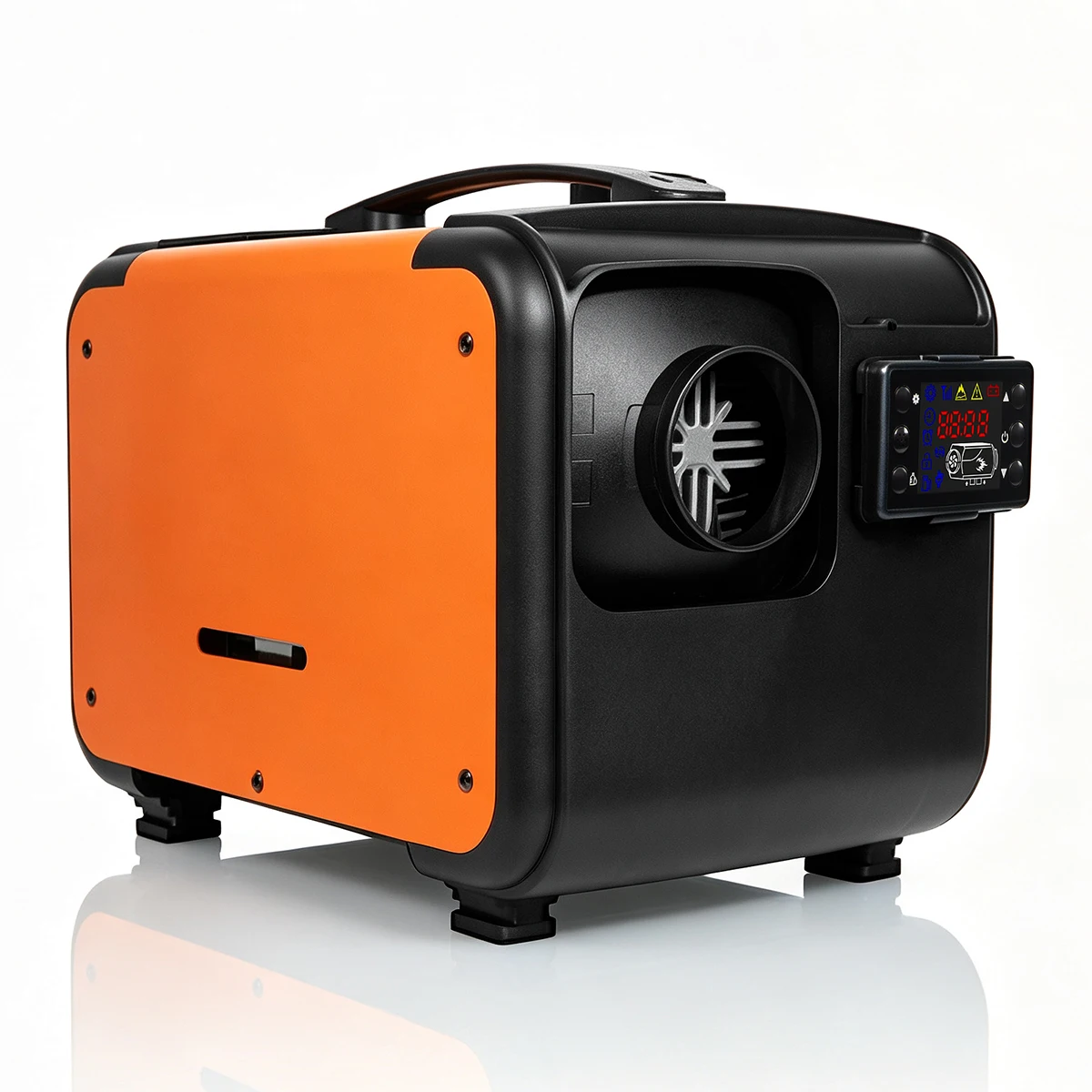 TP 1 Sunster 8KW 12V 24V Heater For Car Diesel Air Heater With Noise Reducer LCD Switch For Car Trailer Truck Diesel Parking Heater