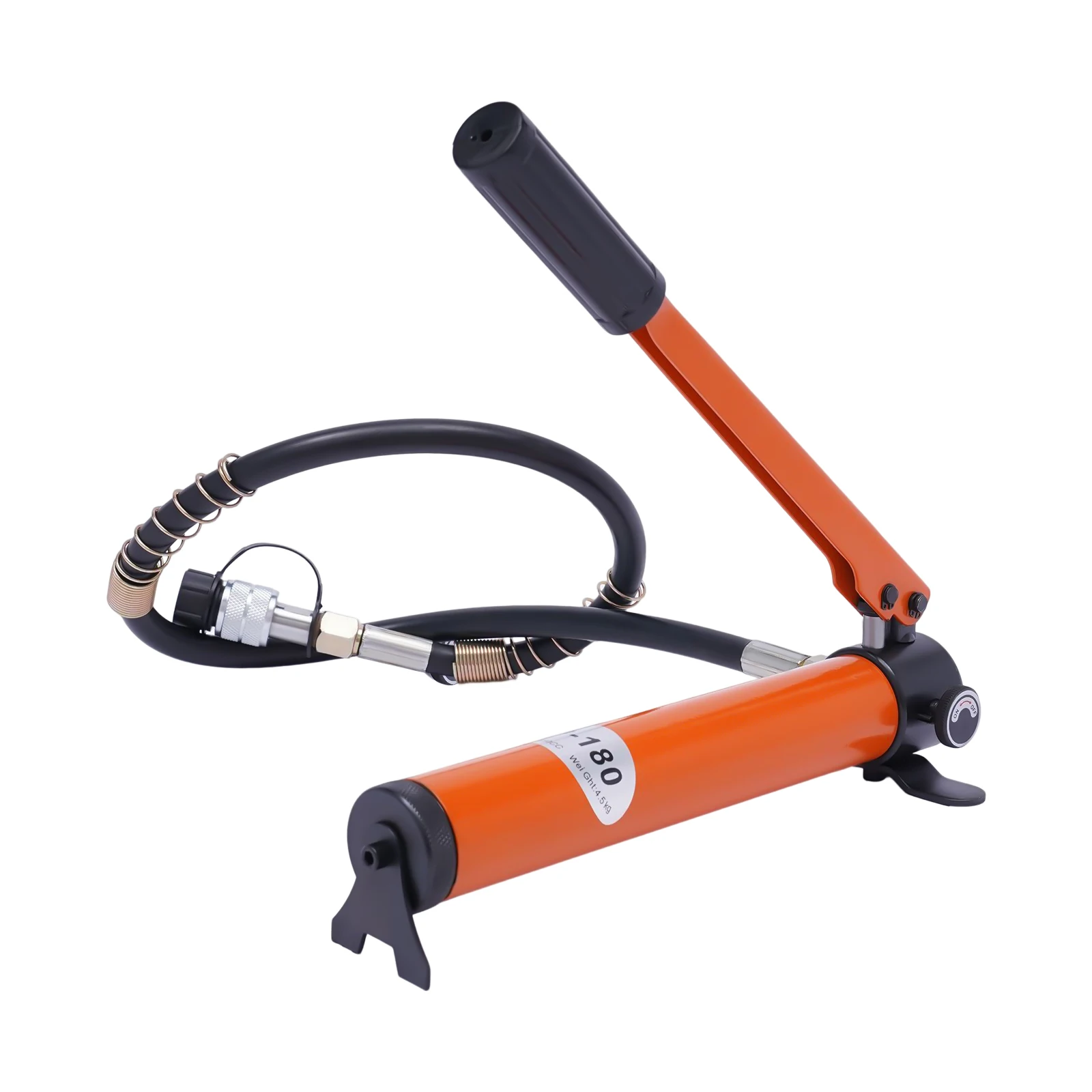 20T Hydraulic Cylinder Jack Porta Power Ram 0.512" Stroke Mini Single Acting Lifting Cylinders with Hydraulic Hand Pump