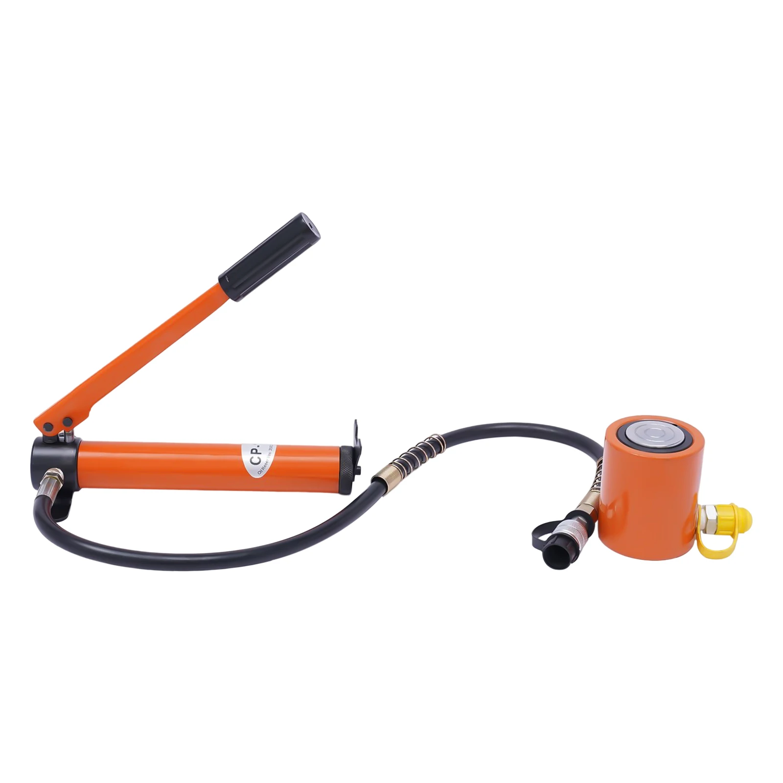 20T Hydraulic Cylinder Jack Porta Power Ram 0.512" Stroke Mini Single Acting Lifting Cylinders with Hydraulic Hand Pump