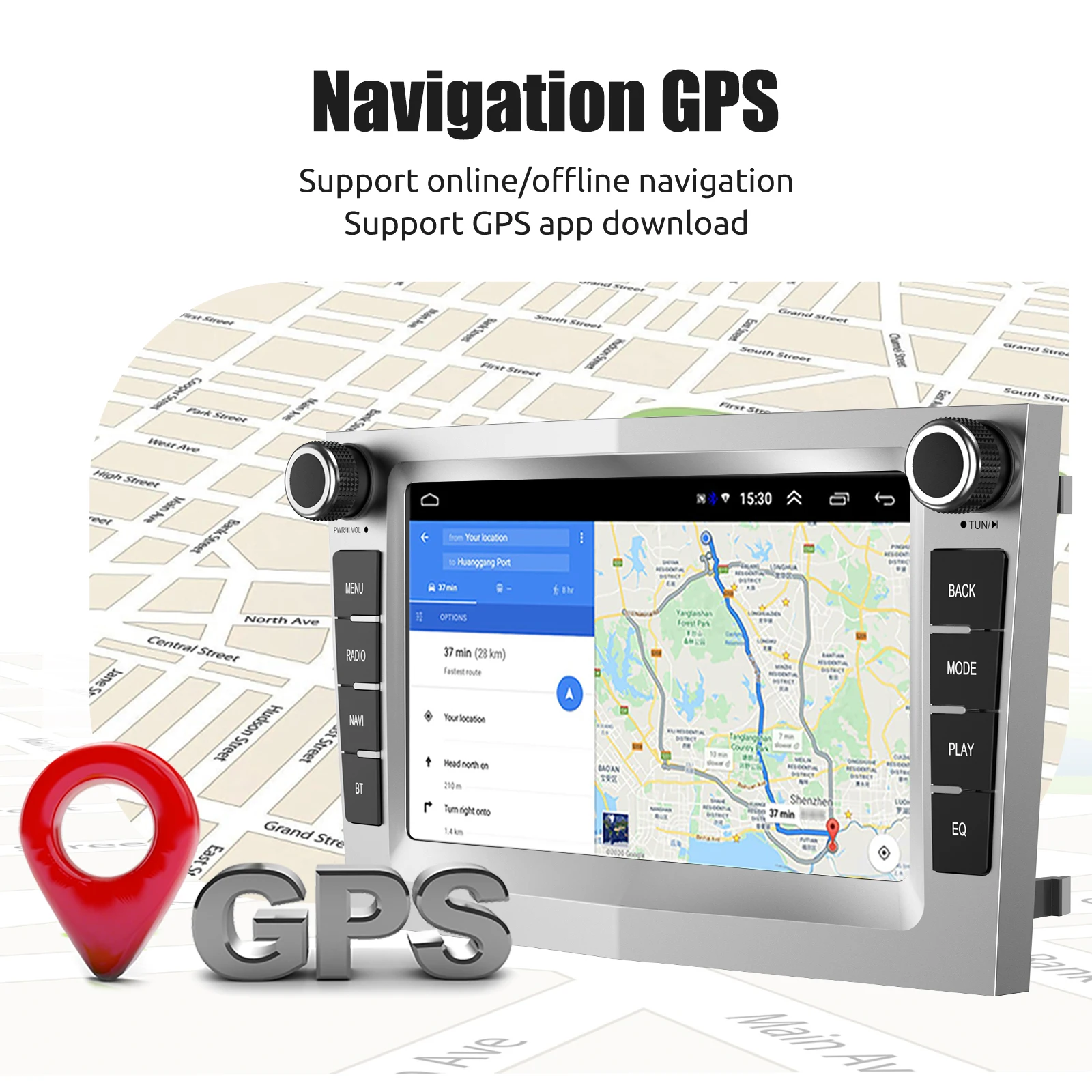 ESSGOO Car Stereo Radio 4+64G Wireless Carplay Android Auto For Vauxhall Astra Corsa C/D Vectra DAB+ Bluetooth Car Radio GPS FM