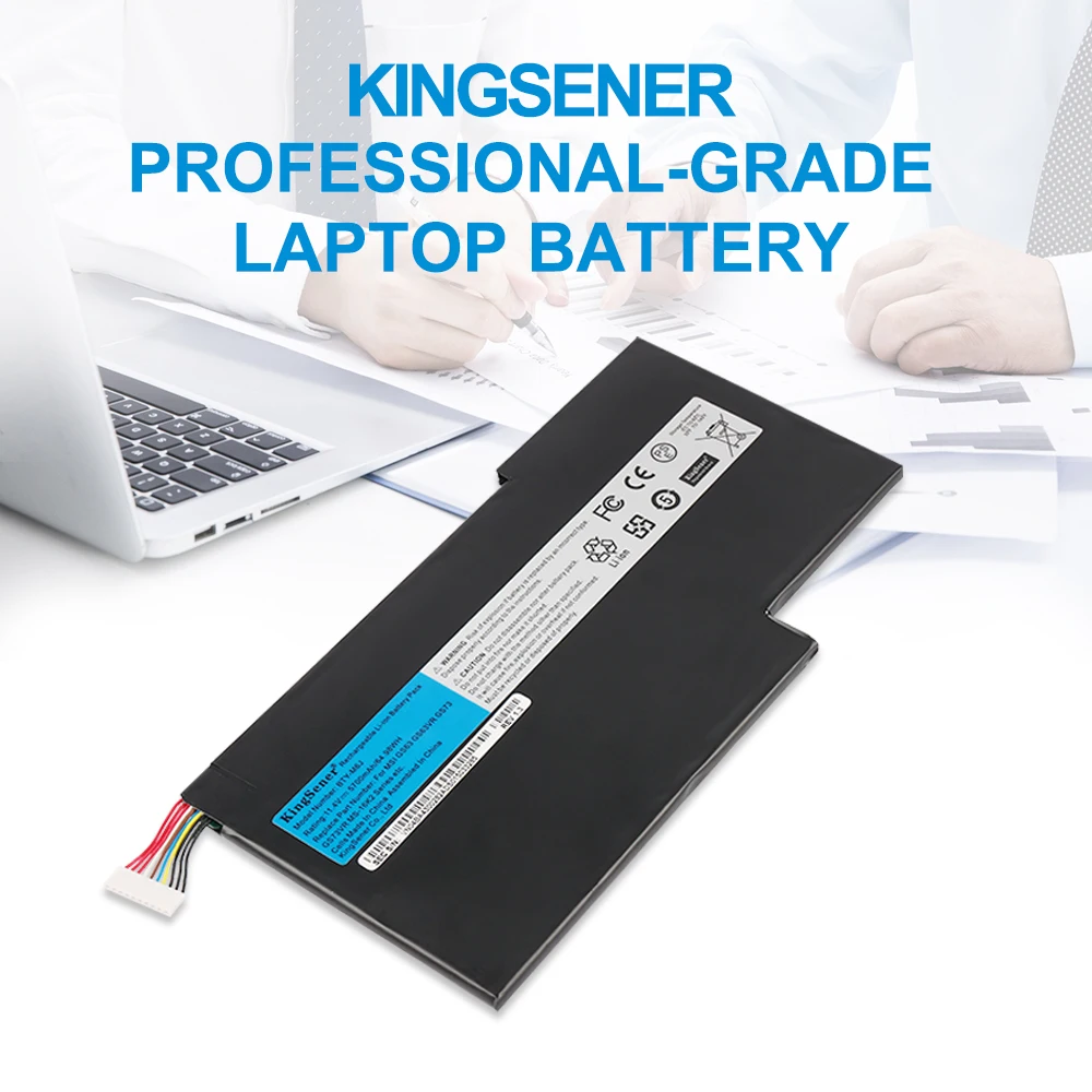 KingSener New BTY-M6J Laptop Battery For MSI GS63VR GS73VR 6RF-001US BP-16K1-31 MS-17B1 MS-16K2 9N793J200 Tablet Free Tools