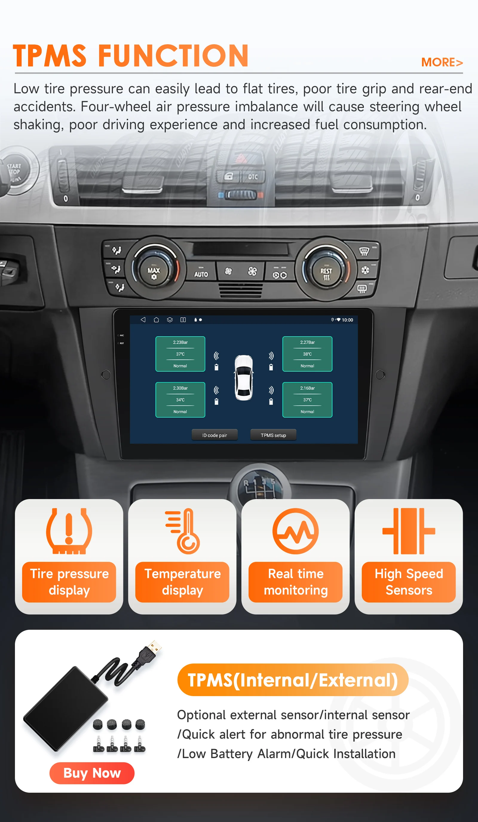 Hizpo Android 14 Car Radio For BMW 3-Series E90 E91 E92 E93 Wireless CarPlay Auto Intelligent Systems No 2 Din 2din DVD Navi RDS