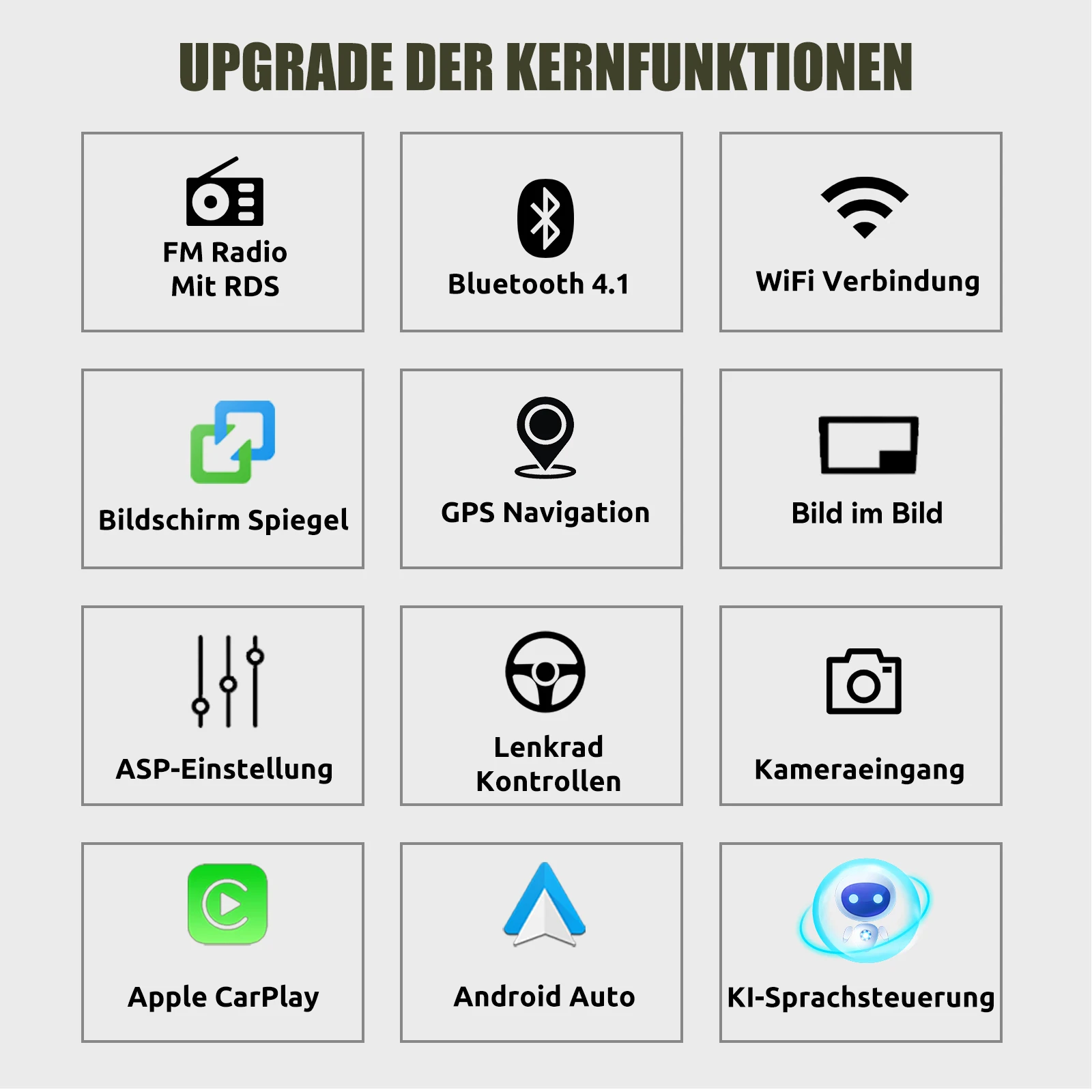 ESSGOO 7" Android 14 Car Radio 4+64G Carplay Android Auto For VW Golf 5 6 Plus Touran Caddy Jetta Passat Polo GPS Navi AI Voice