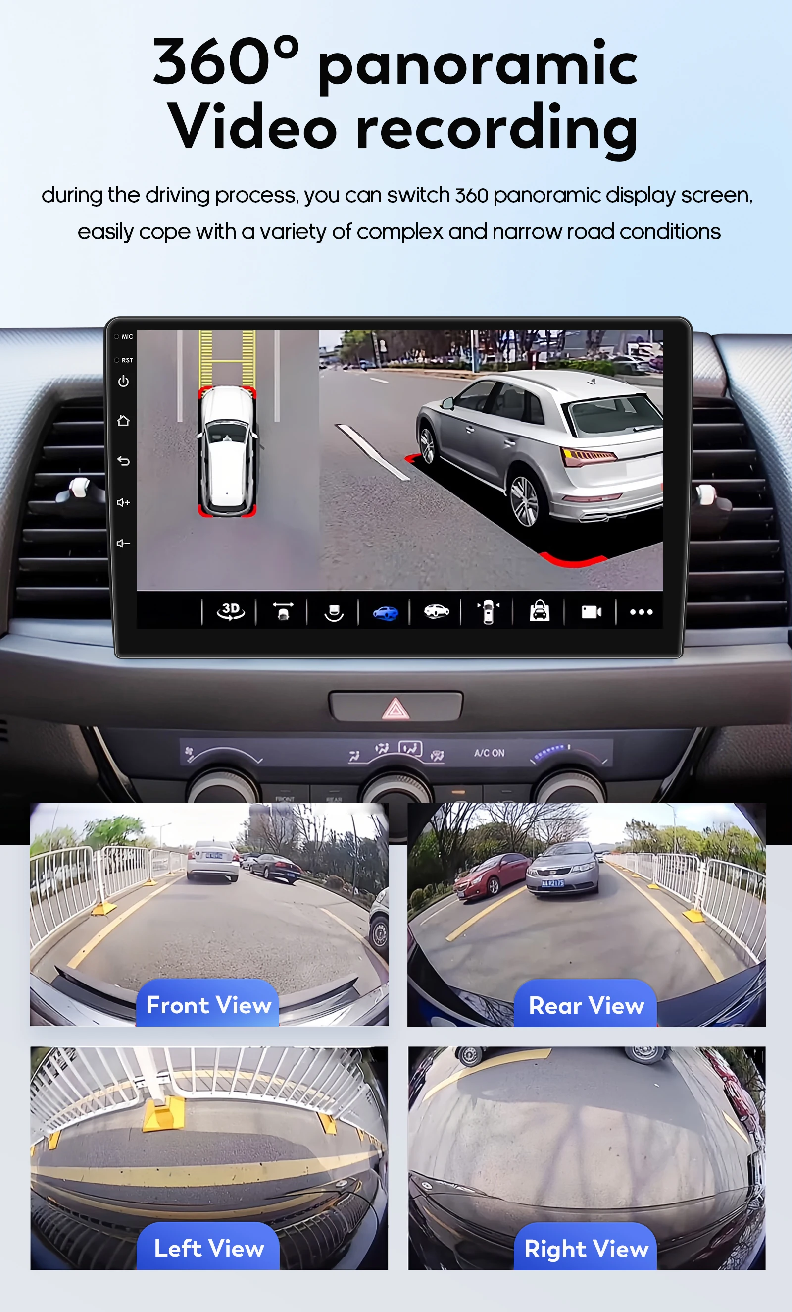 9" CarPlay Hizpo 2Din Android Auto Car Radio for Fiat 500X 2014 - 2020 Multimedia UI7862 Navigation GPS RDS DSP SWC 4G Bluetooth