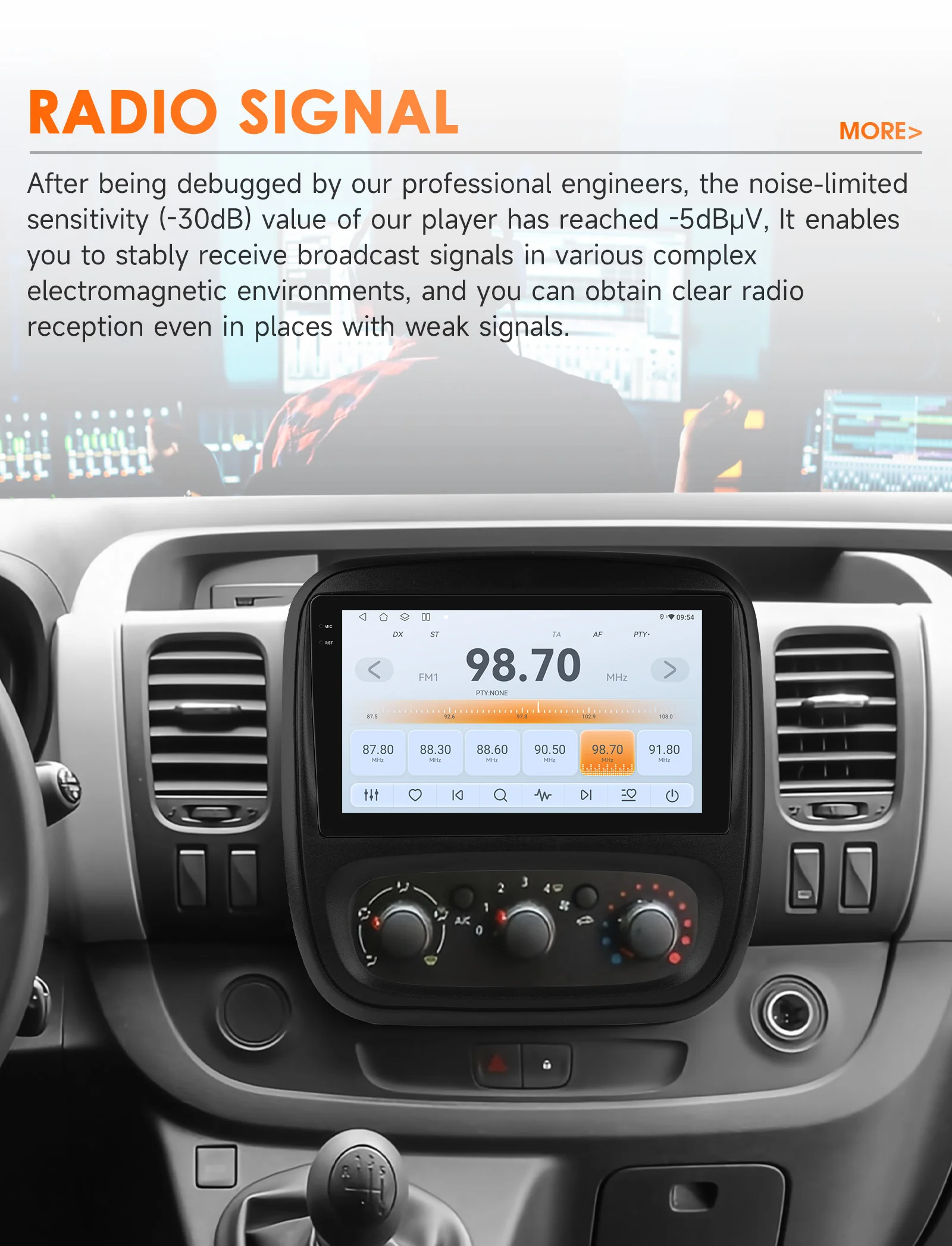 9" Hizpo 2Din CarPlay Android Auto Car Radio for Opel Vivaro B 2014 - 2018 Renault Trafic 2014 - 2021 RDS DSP GPS Navi BT 4G SWC