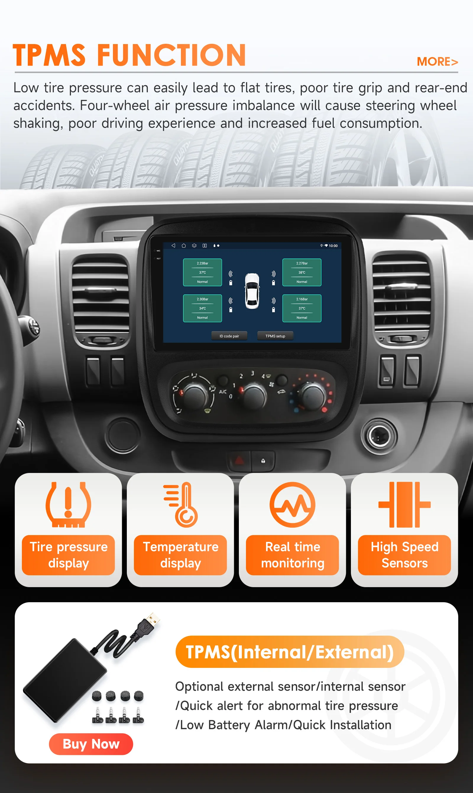 9" Hizpo 2Din CarPlay Android Auto Car Radio for Opel Vivaro B 2014 - 2018 Renault Trafic 2014 - 2021 RDS DSP GPS Navi BT 4G SWC