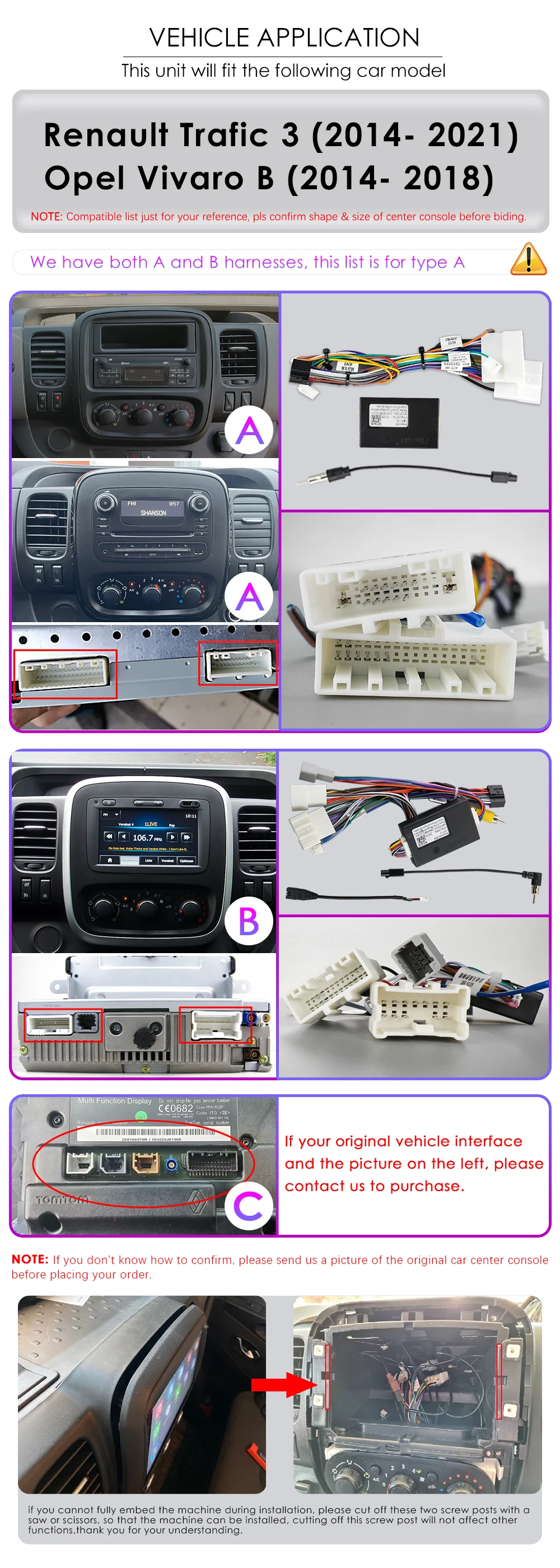 9" Hizpo 2Din CarPlay Android Auto Car Radio for Opel Vivaro B 2014 - 2018 Renault Trafic 2014 - 2021 RDS DSP GPS Navi BT 4G SWC