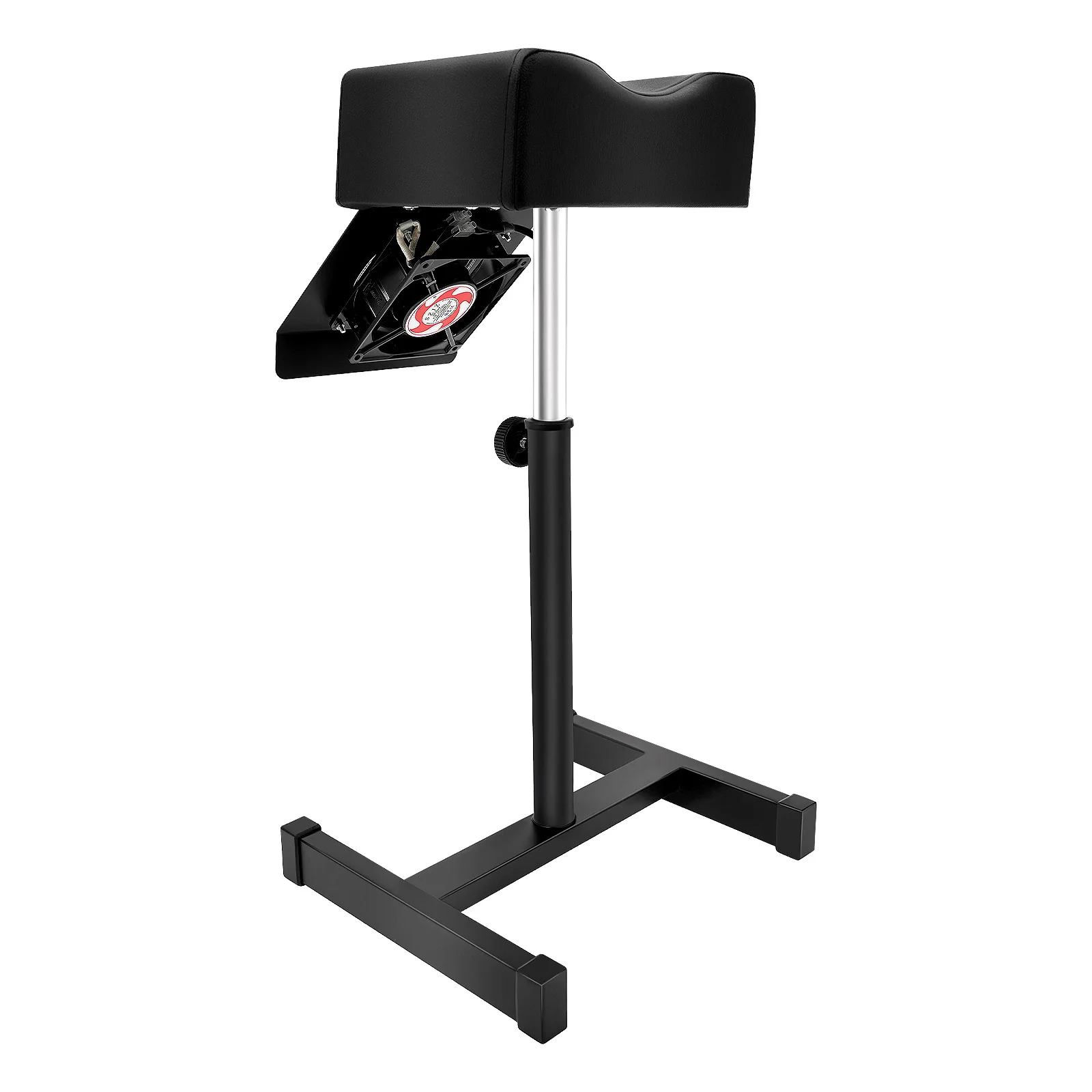 Professional Pedicure Stool Chair Beauty Salon Lift Stool Footrest Nail Bench Adjustable Manicure Chair W/Cleaning Fan