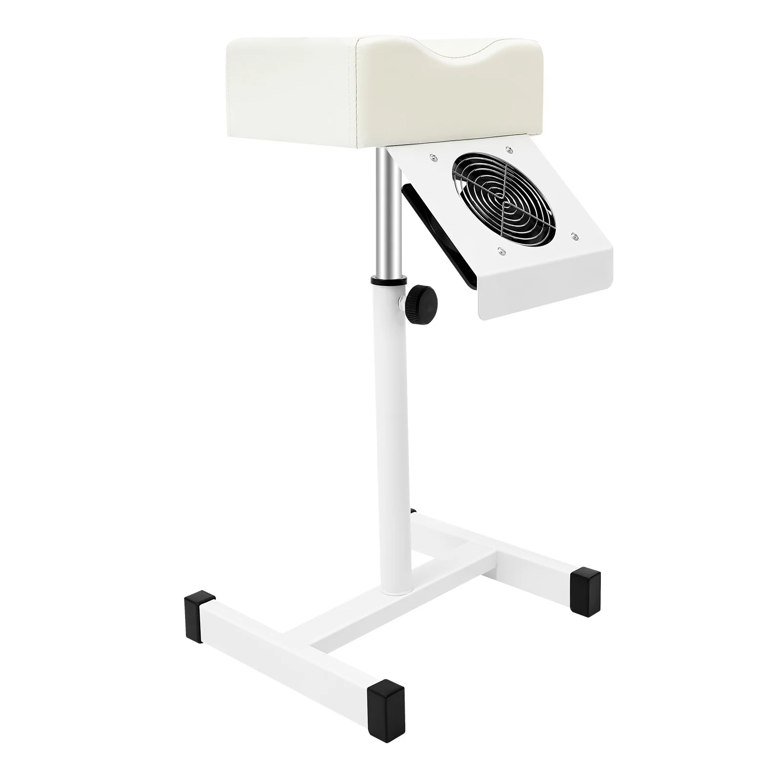 Professional Pedicure Stool Chair Beauty Salon Lift Stool Footrest Nail Bench Adjustable Manicure Chair W/Cleaning Fan