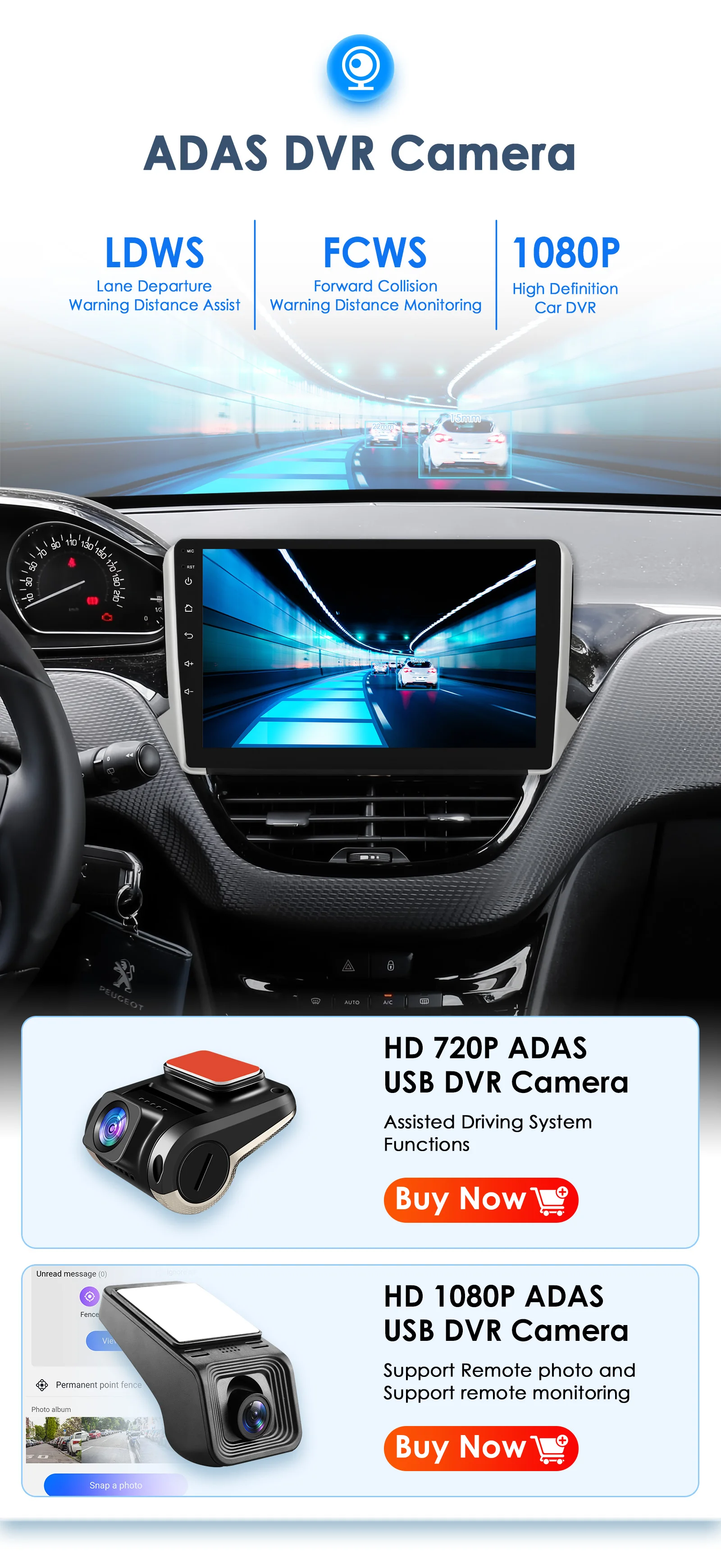 Androd 13 Car radio GPS Stereo For Peugeot 208 2008 2014-2018 multimedia video player 4G Autoradio Carplay 2din Head Unit Screen