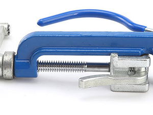 Heavy Duty Bander Tensioner，Stainless Steel Tensioner Banding Tool，Manual Band Screw Cable Ties Strapping Plier Pipe Clamp